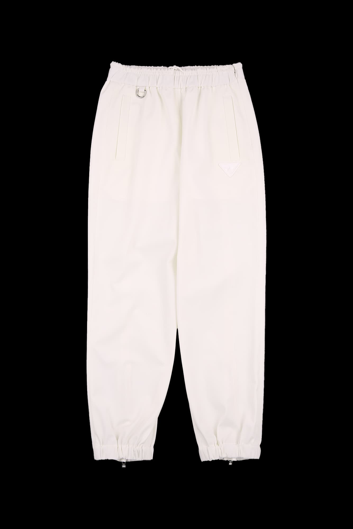 밴딩 지퍼 팬츠