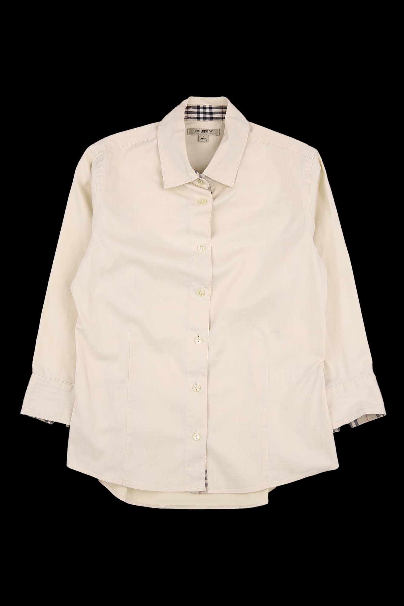 빈티지 체크 셔츠