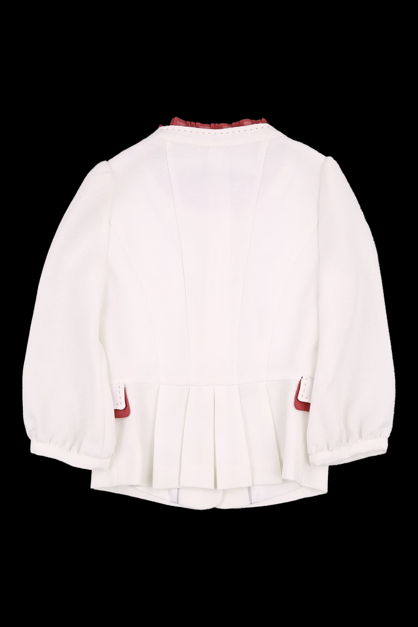 리본 프릴 자켓