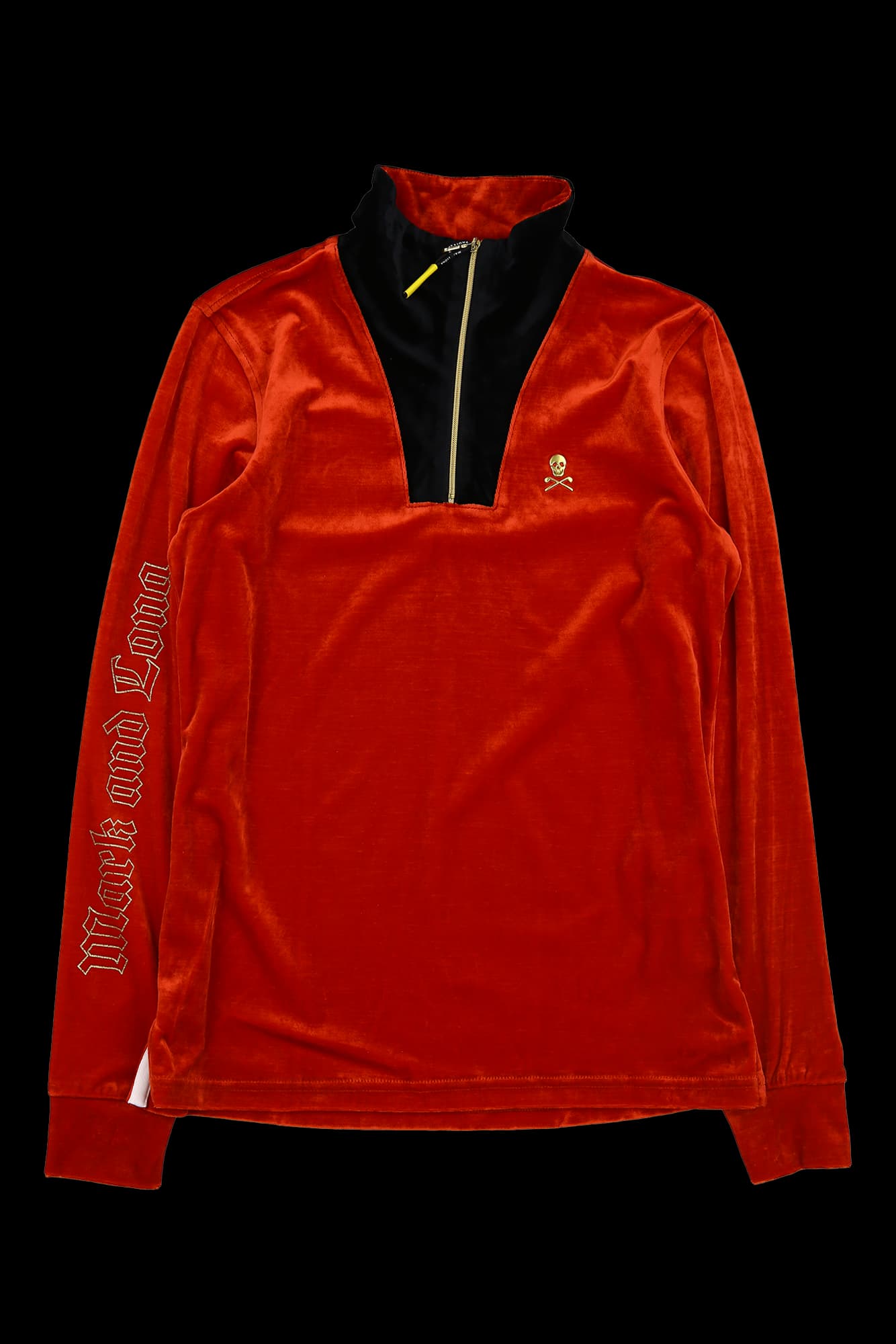 벨벳 폴로 하프집업