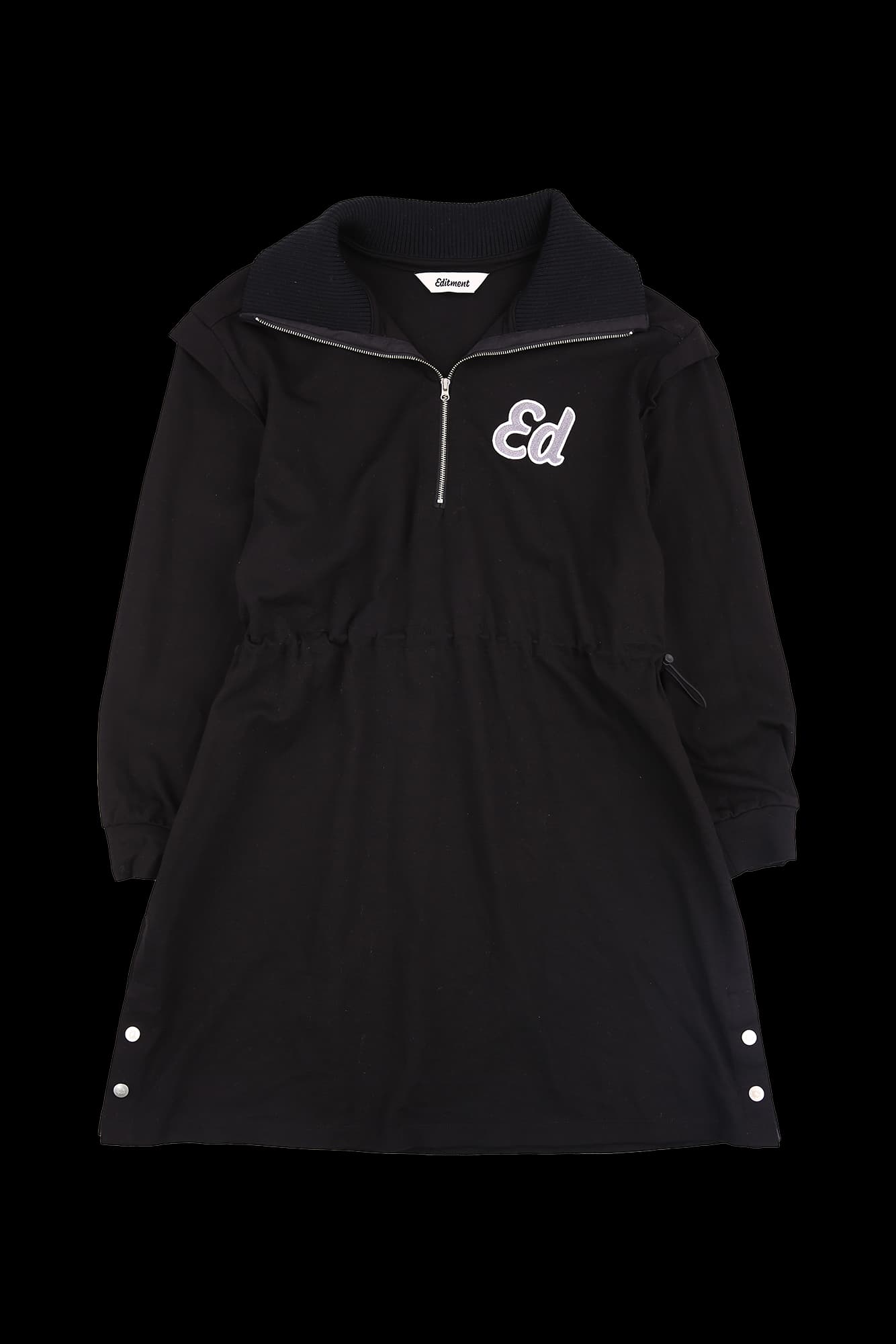 하프집업 스트링 원피스