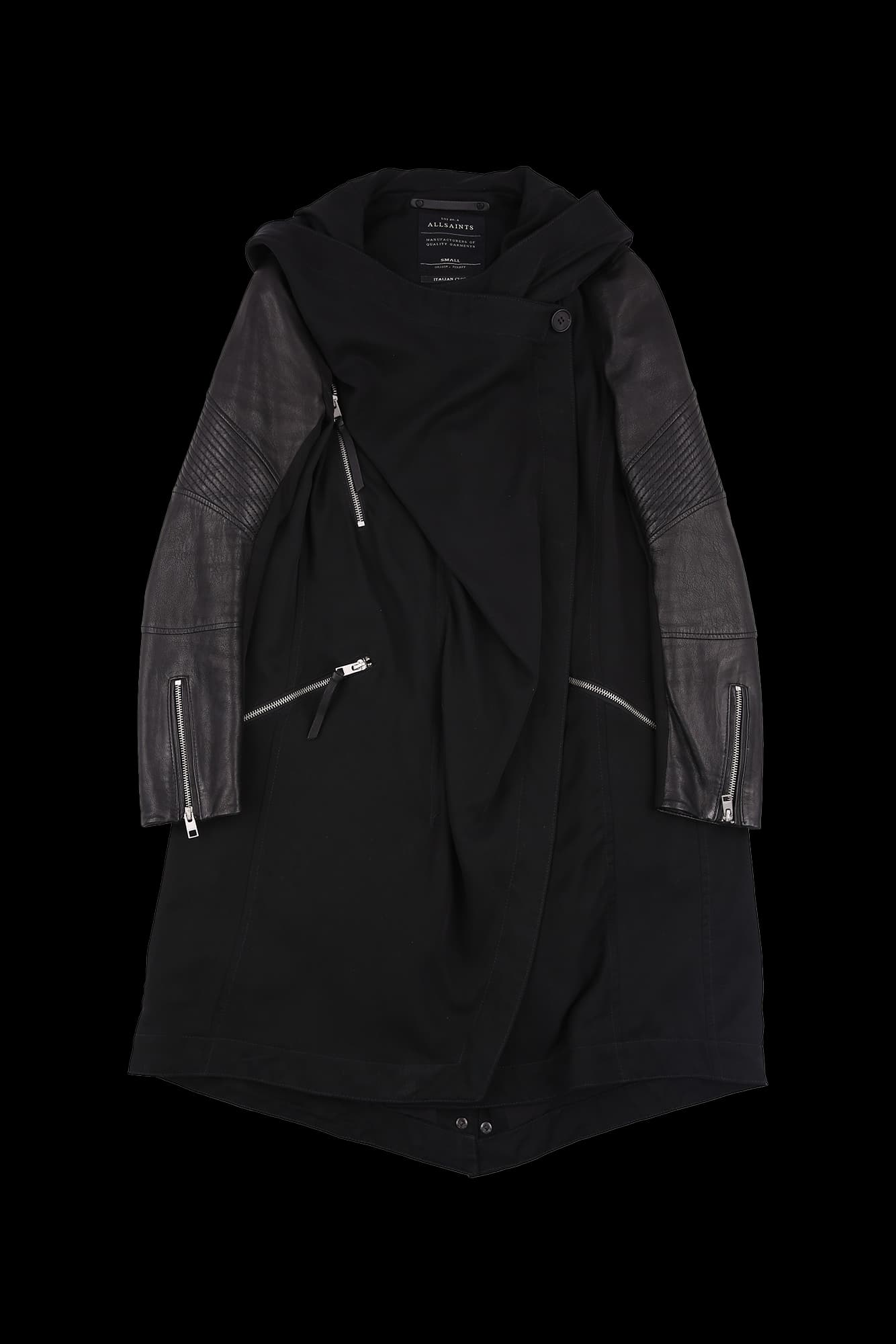 기온 후드 집업 파카