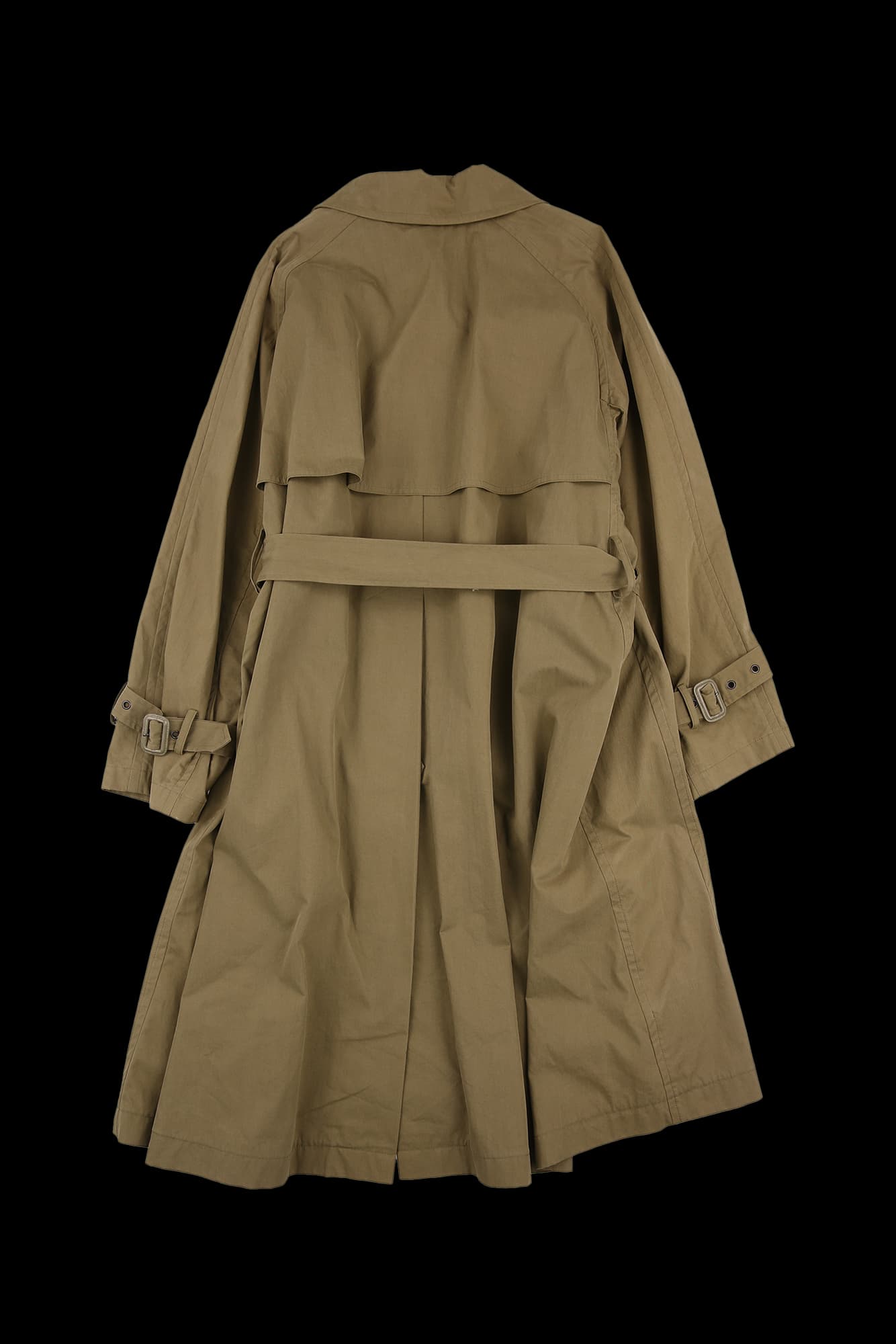 벨티드 트렌치 코트