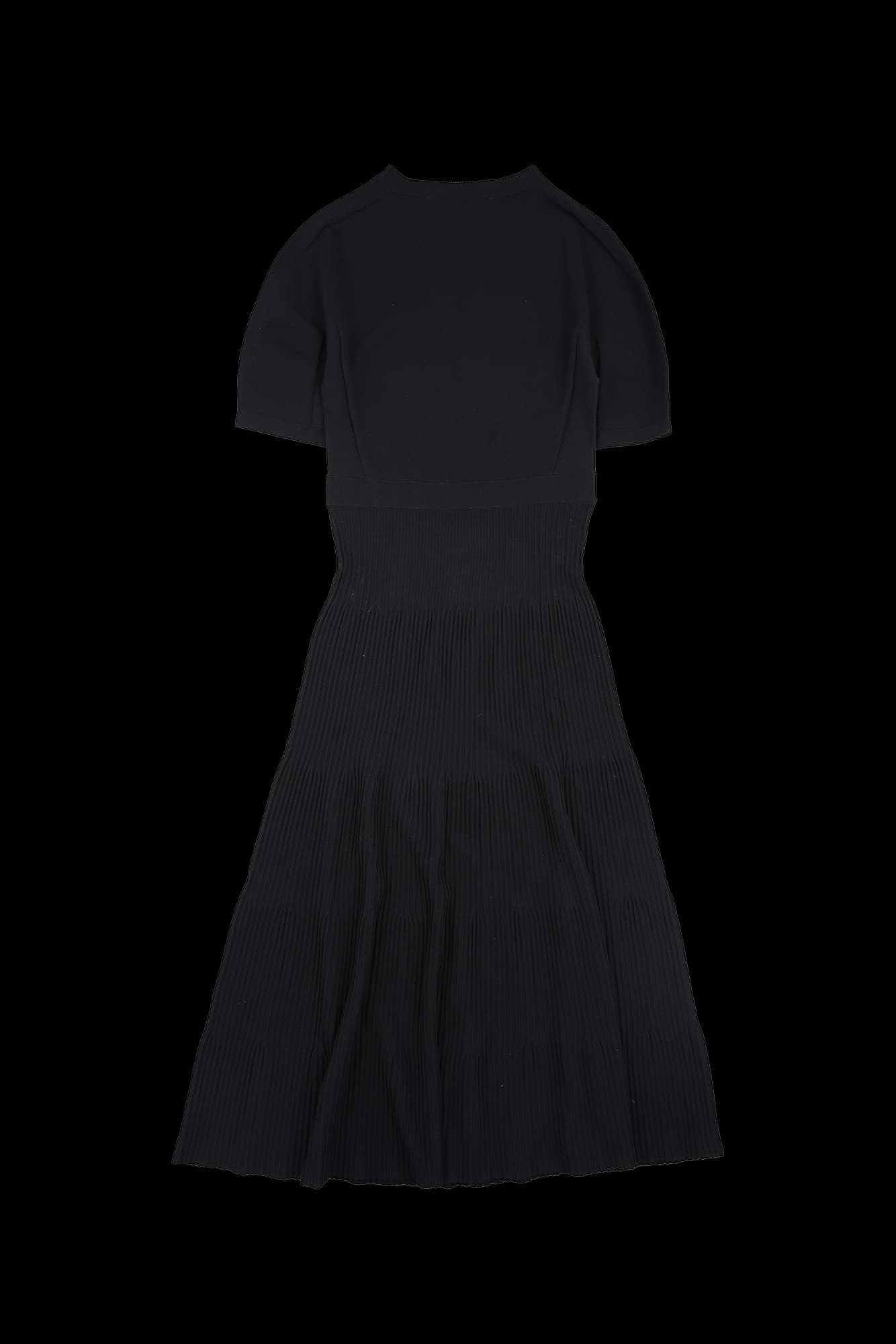 골지 니트 원피스