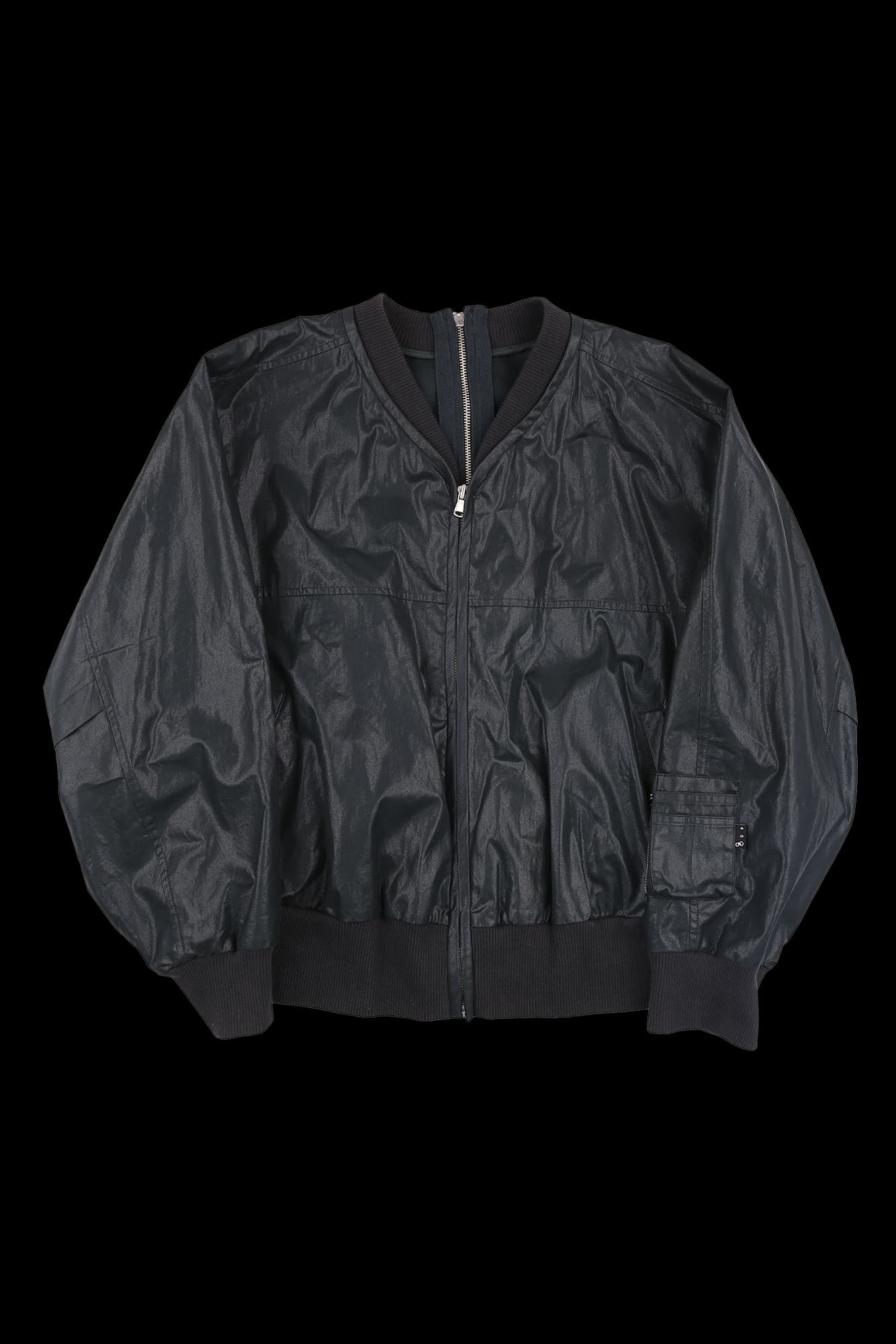 백 오픈 지퍼 자켓