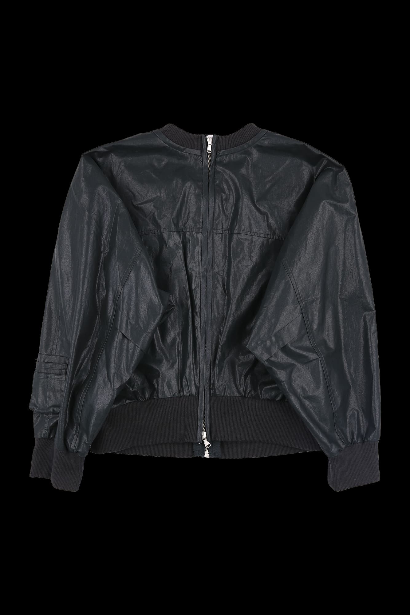 백 오픈 지퍼 자켓