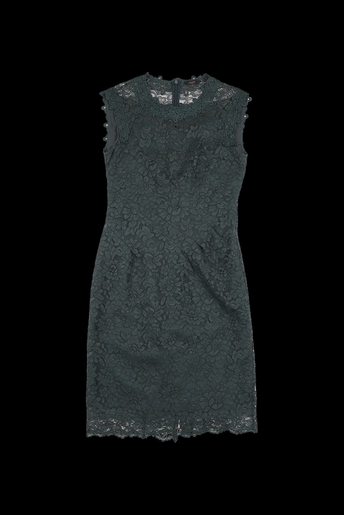 레이스 시스루 원피스