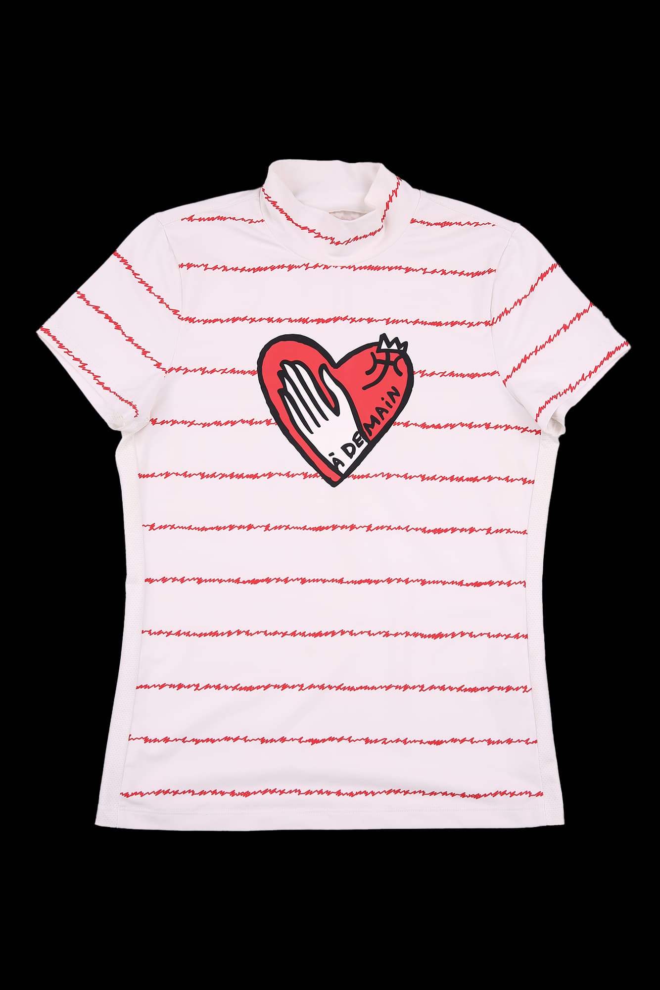 스트레치 모크텍 반팔티