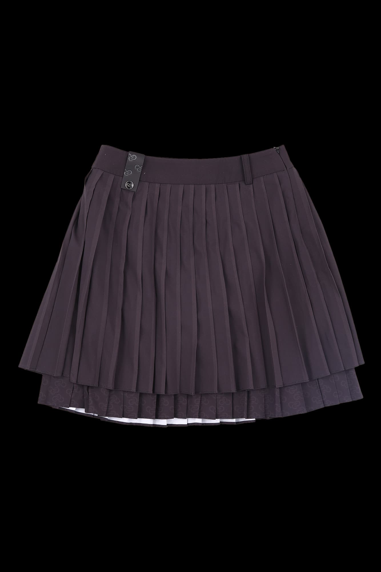 플리츠 큐롯 스커트