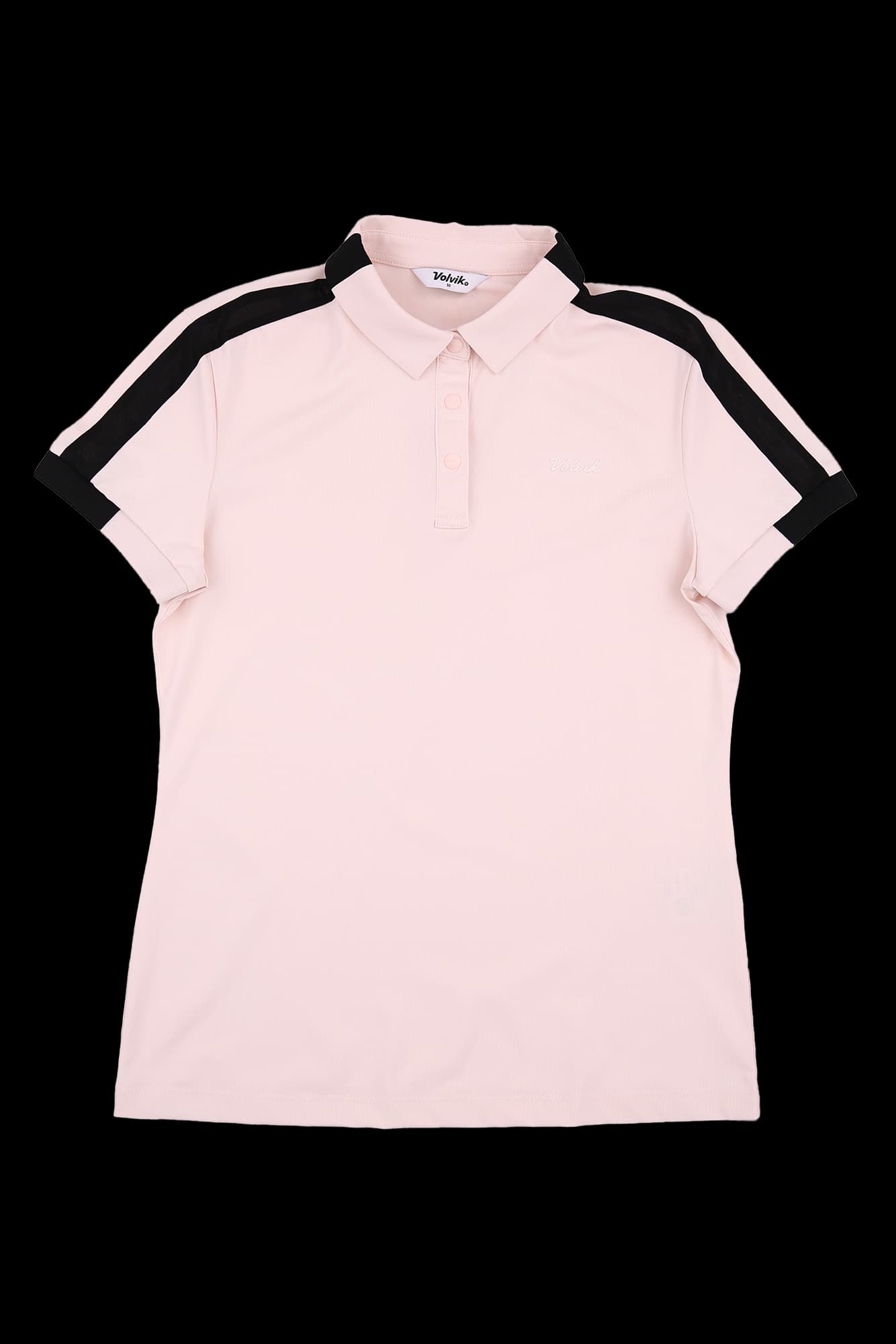 로고 반팔 카라 티셔츠