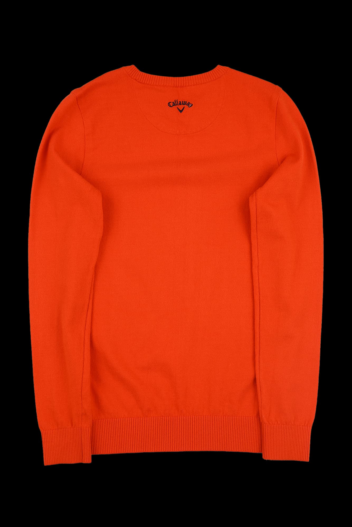 배색 긴팔 니트