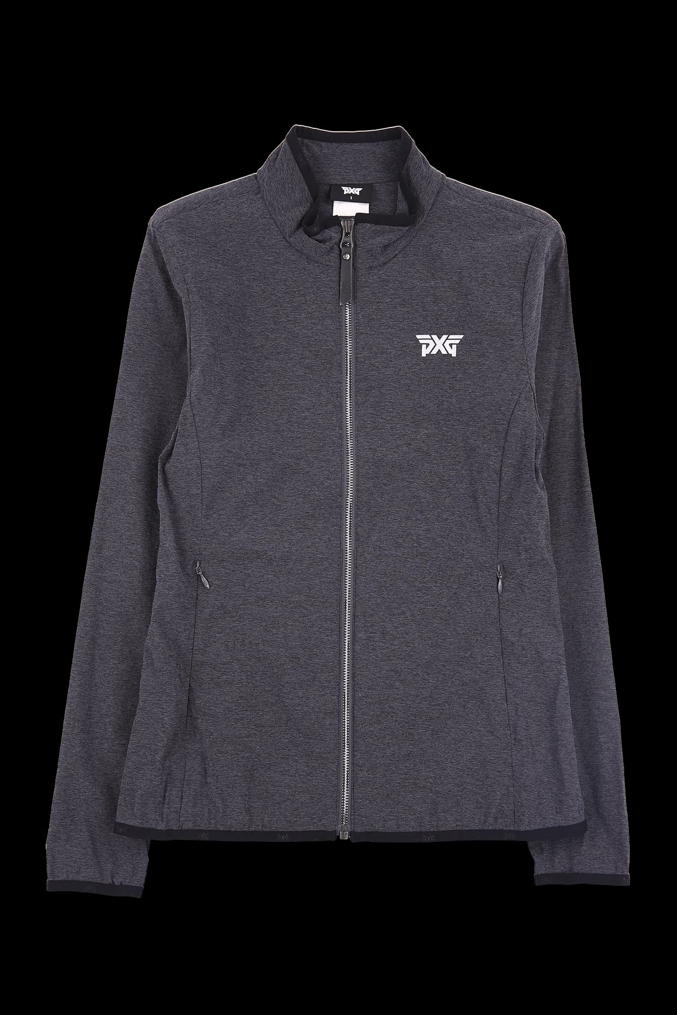 로고 집업 자켓