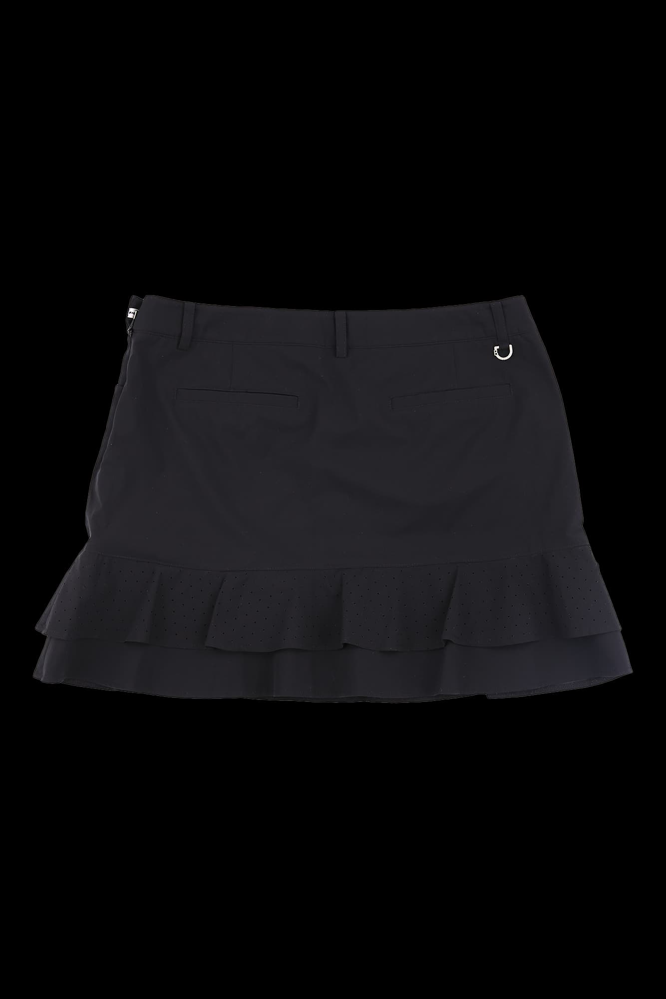 레이어드 펀칭 스커트