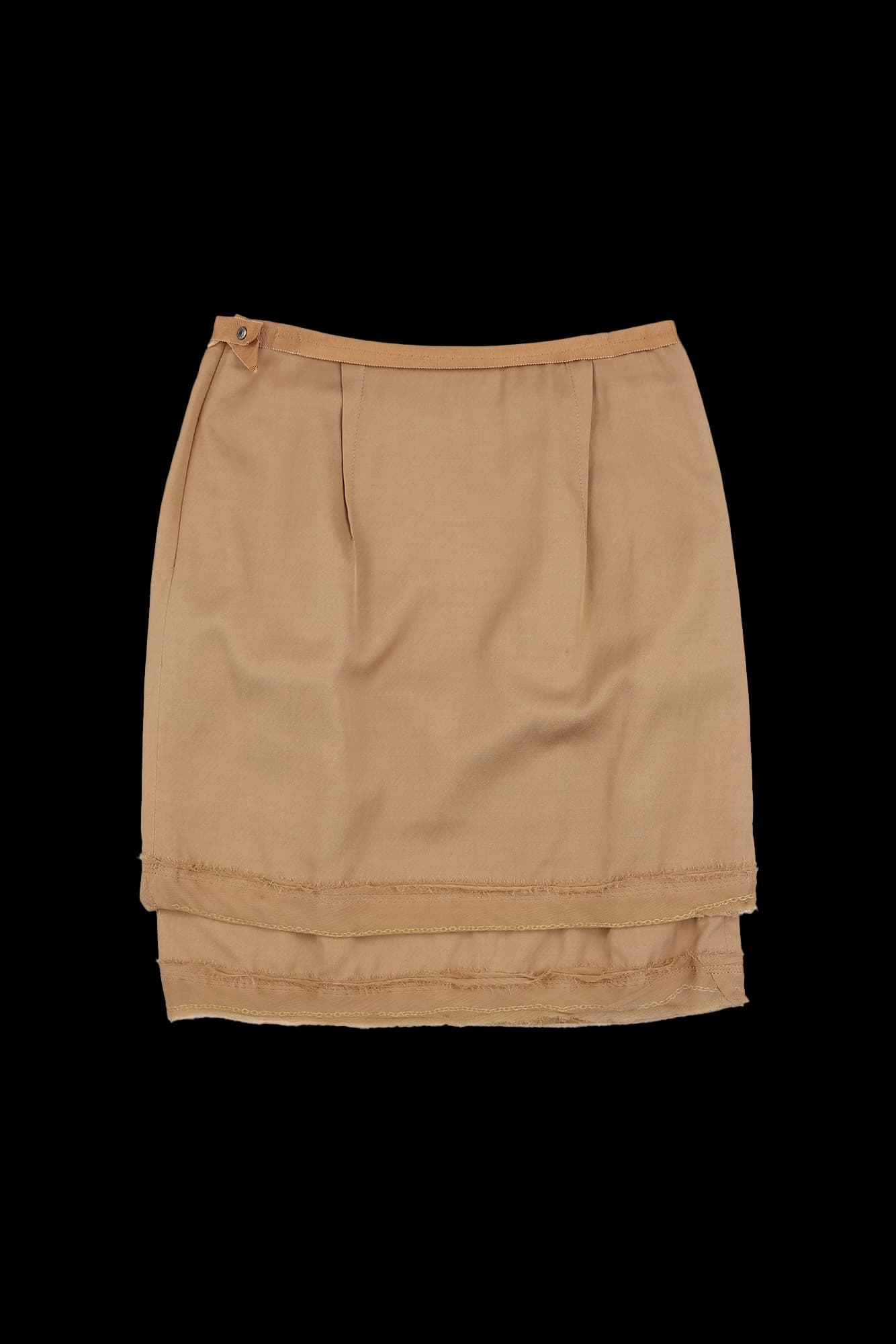 레이어 실키 스커트