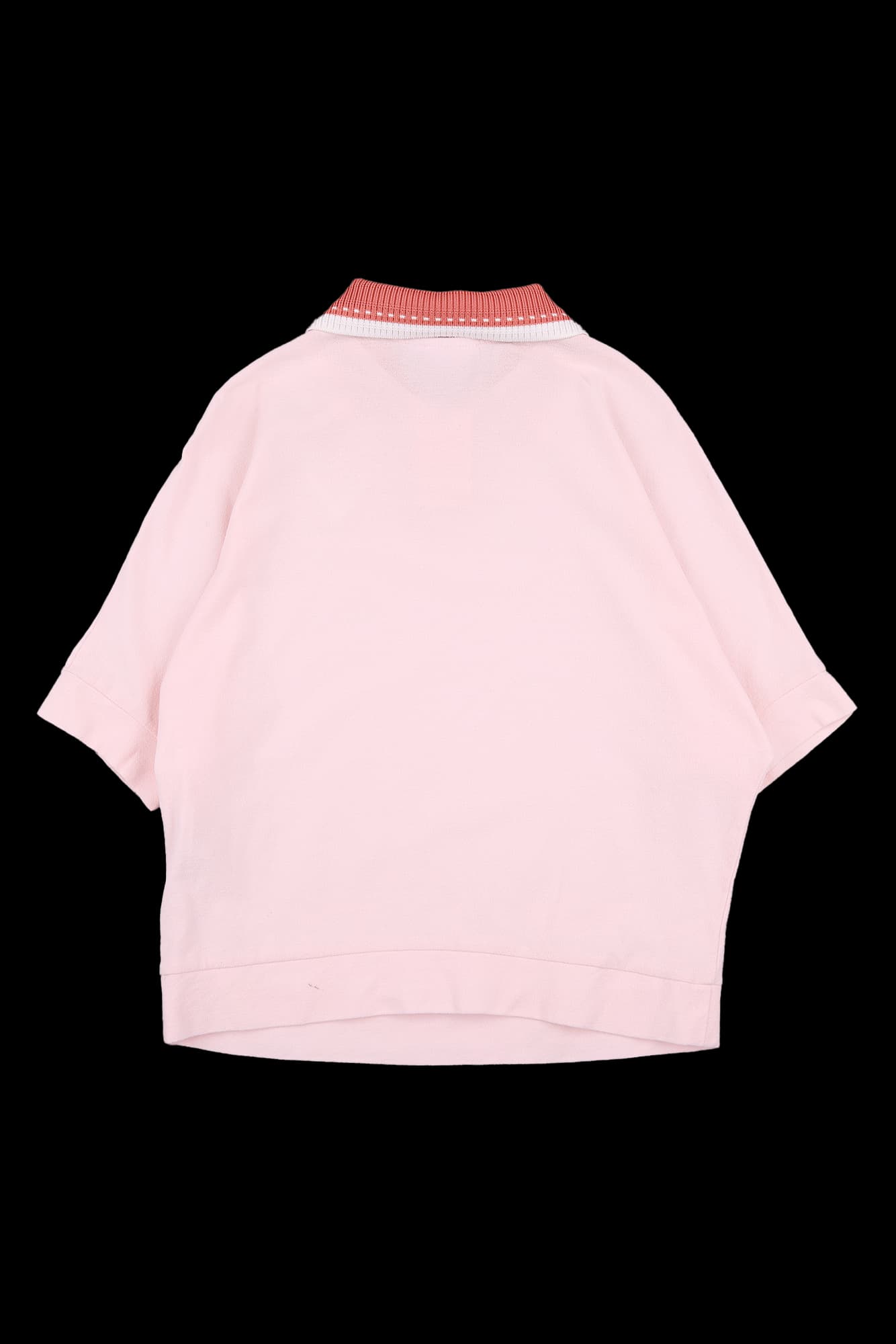 로고 배색 카라 티셔츠