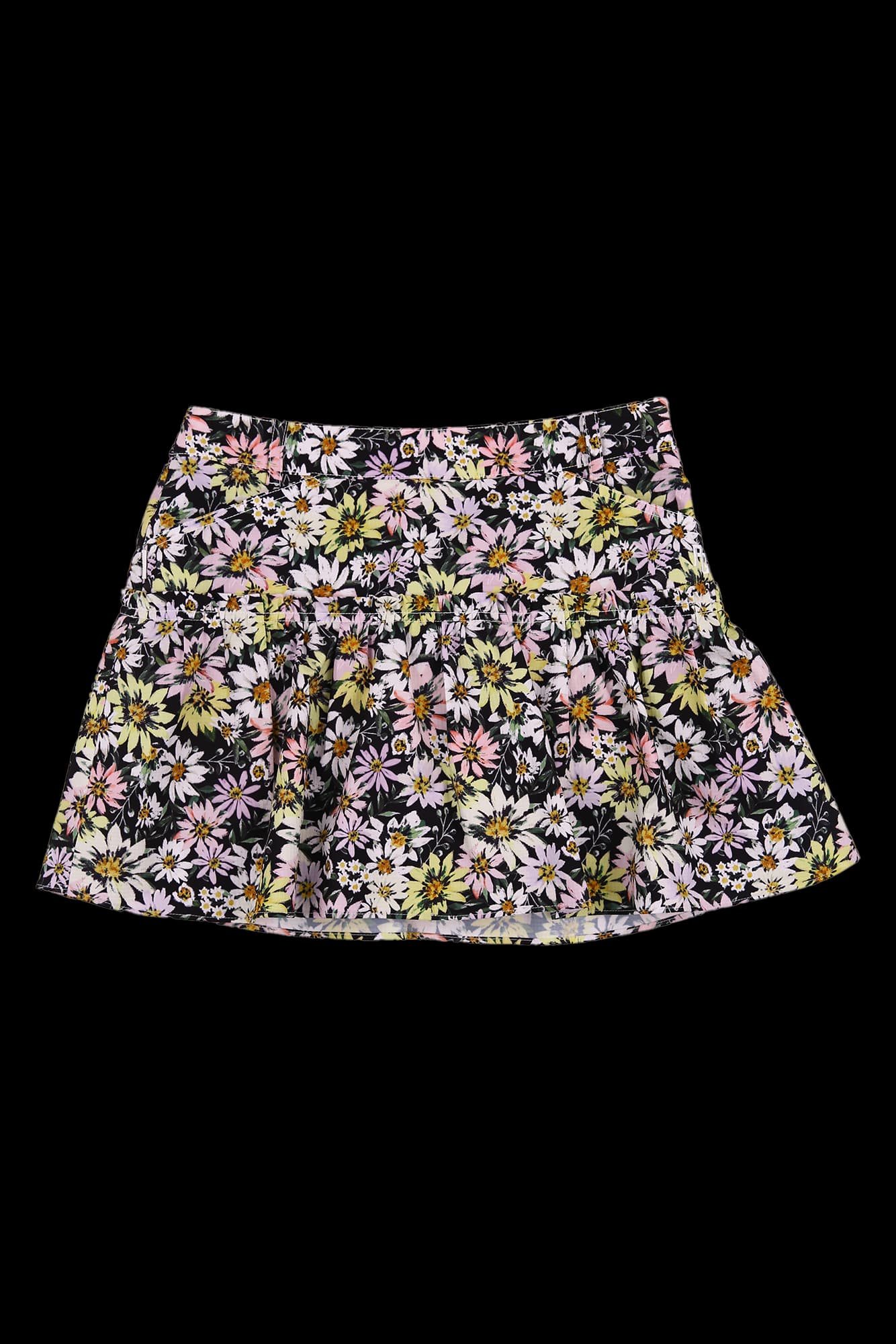플라워 패턴 스커트