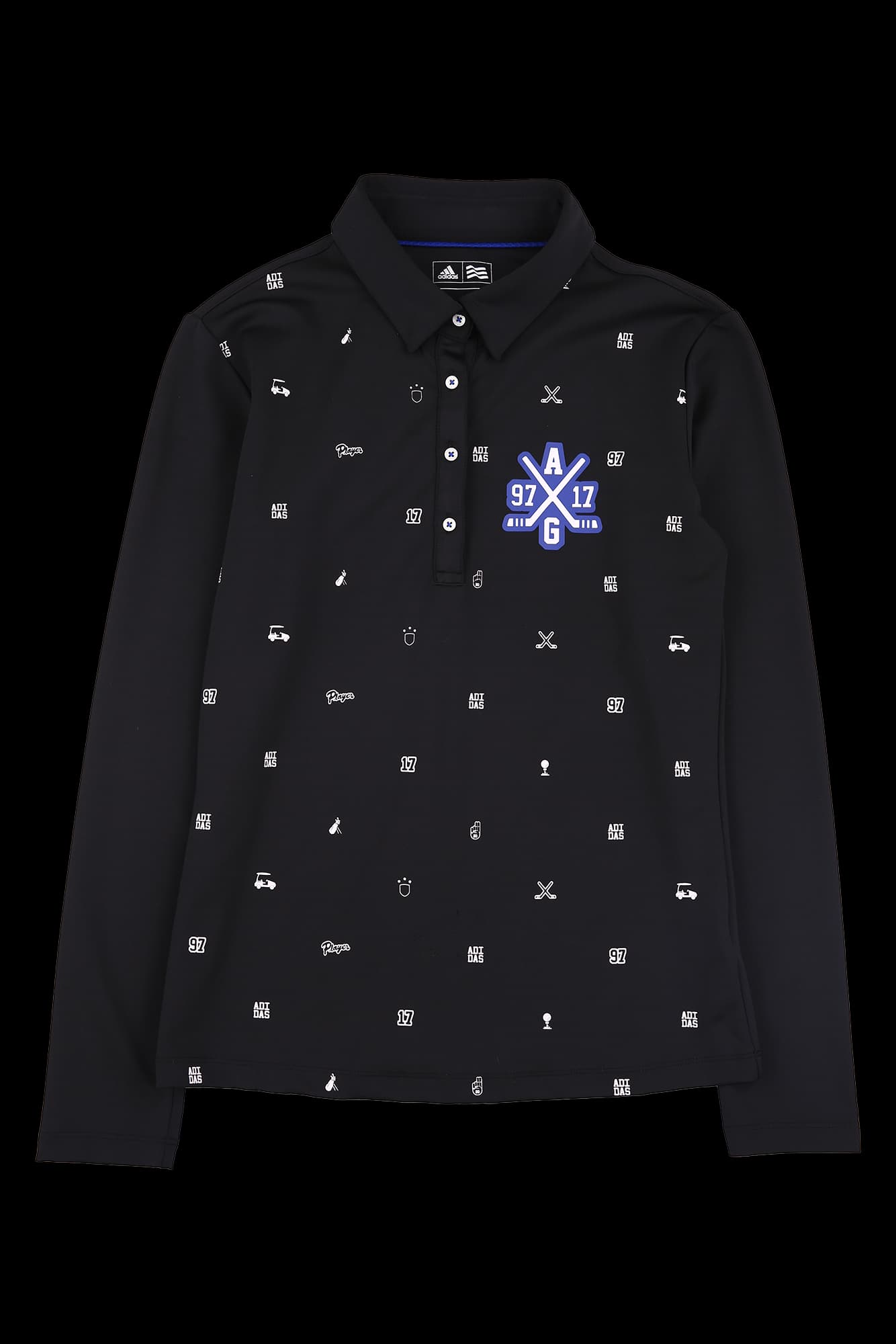 스트레치 긴팔 카라티