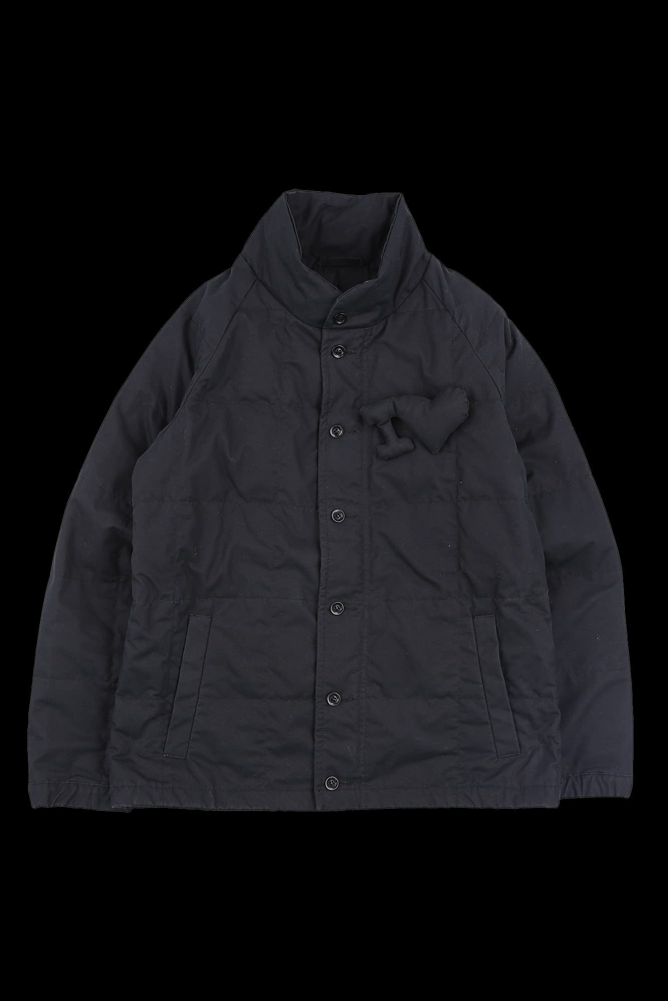 브로치 면 자켓