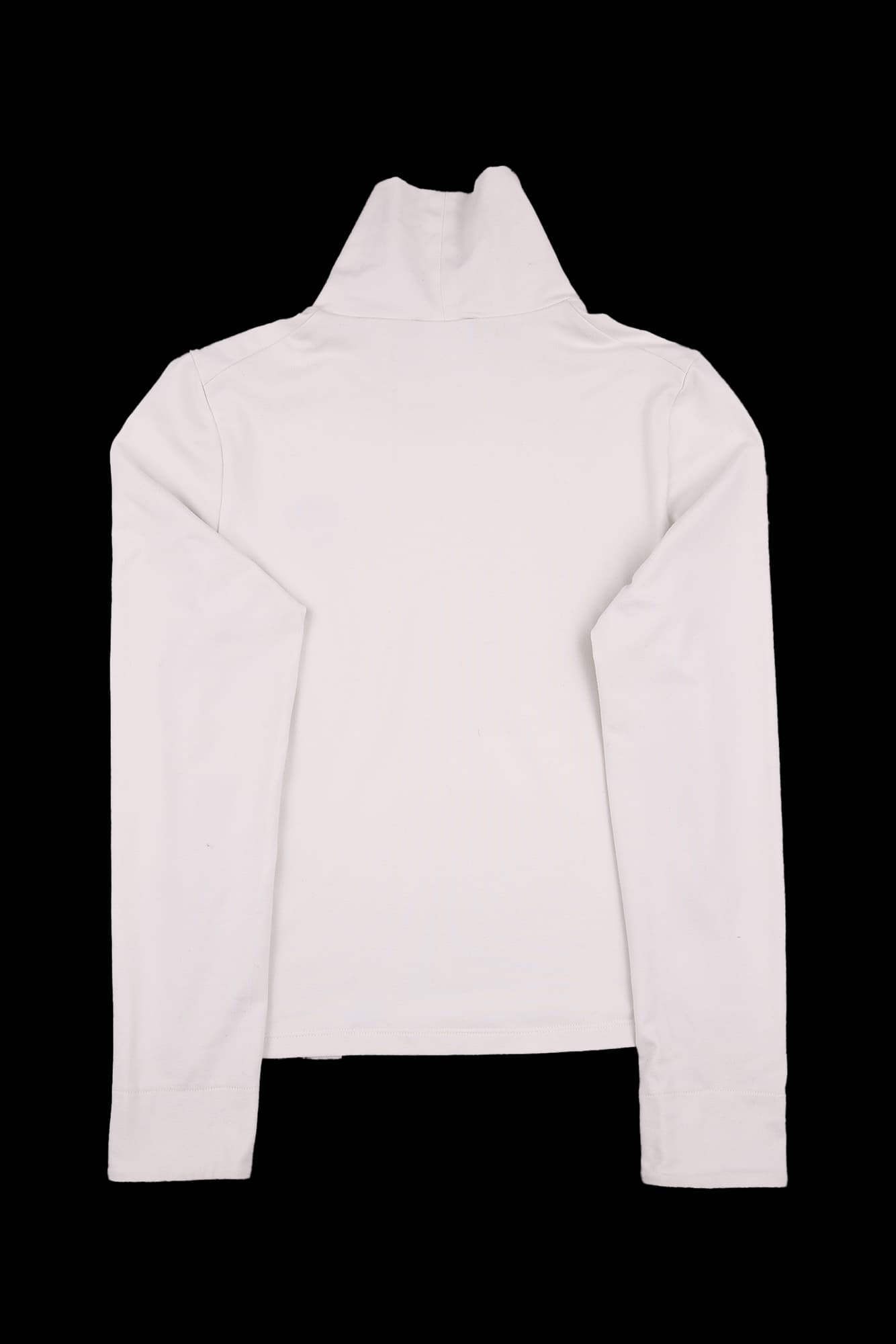 하이넥 핑거홀 티