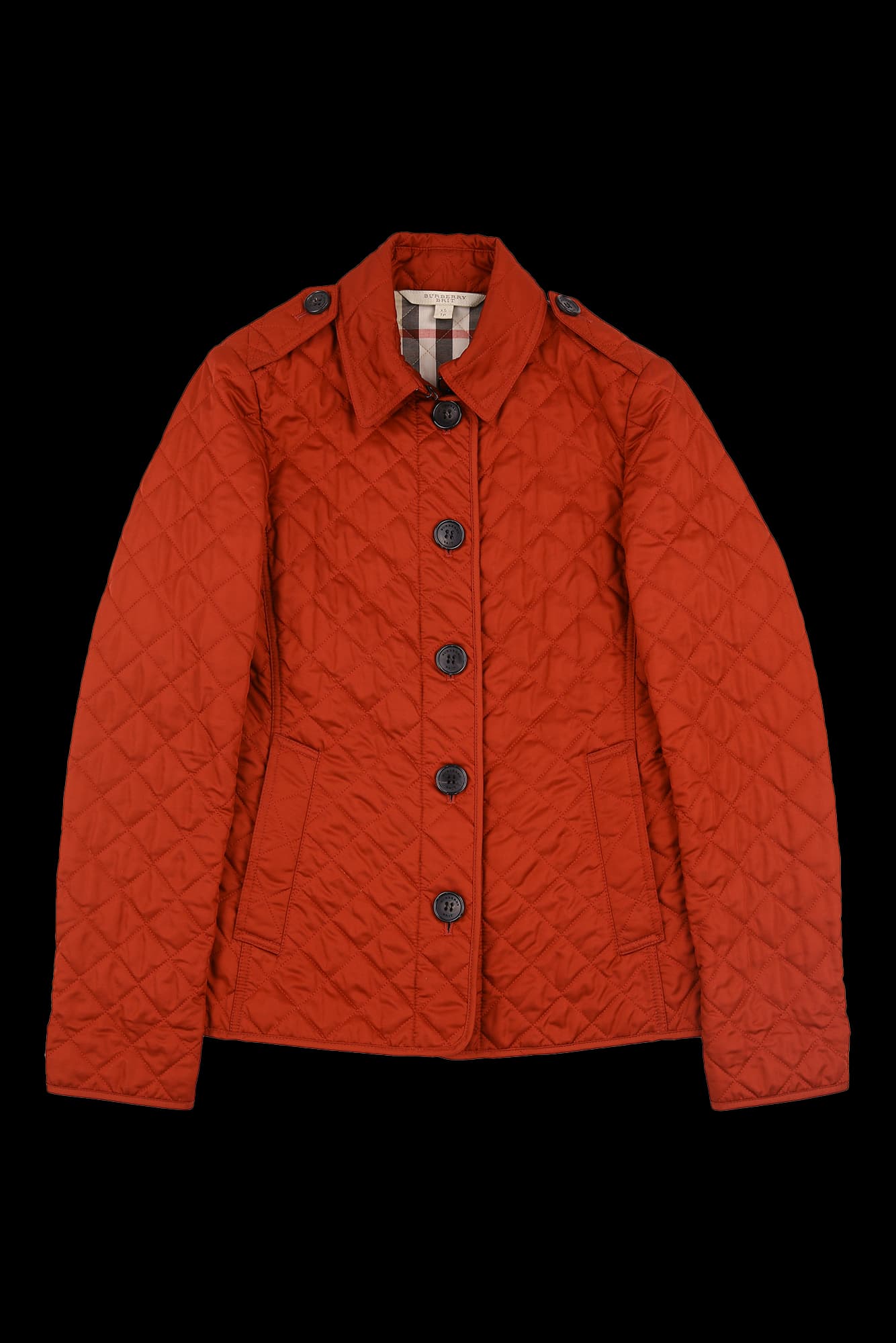 퀼티드 라인 자켓