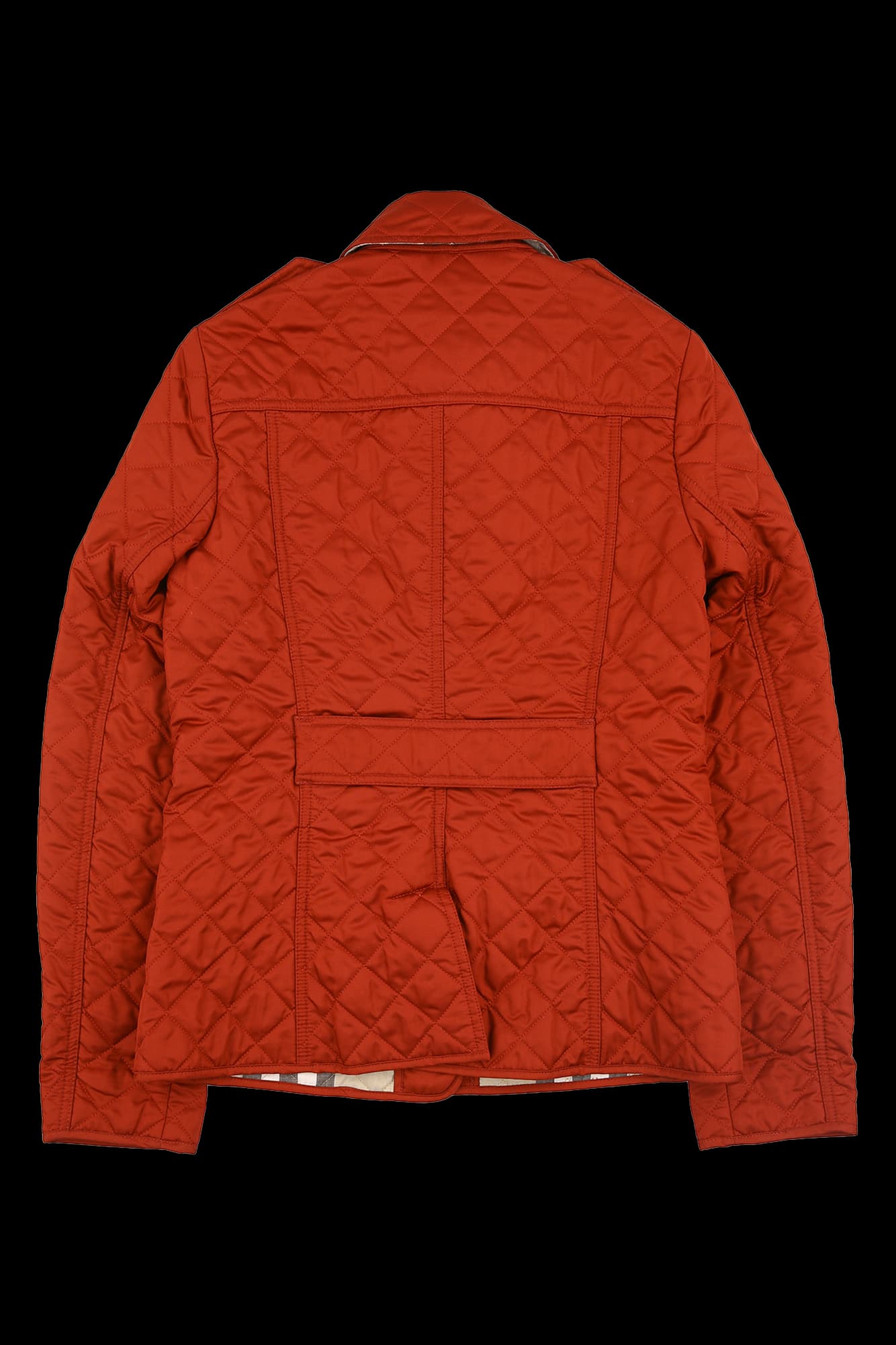 퀼티드 라인 자켓