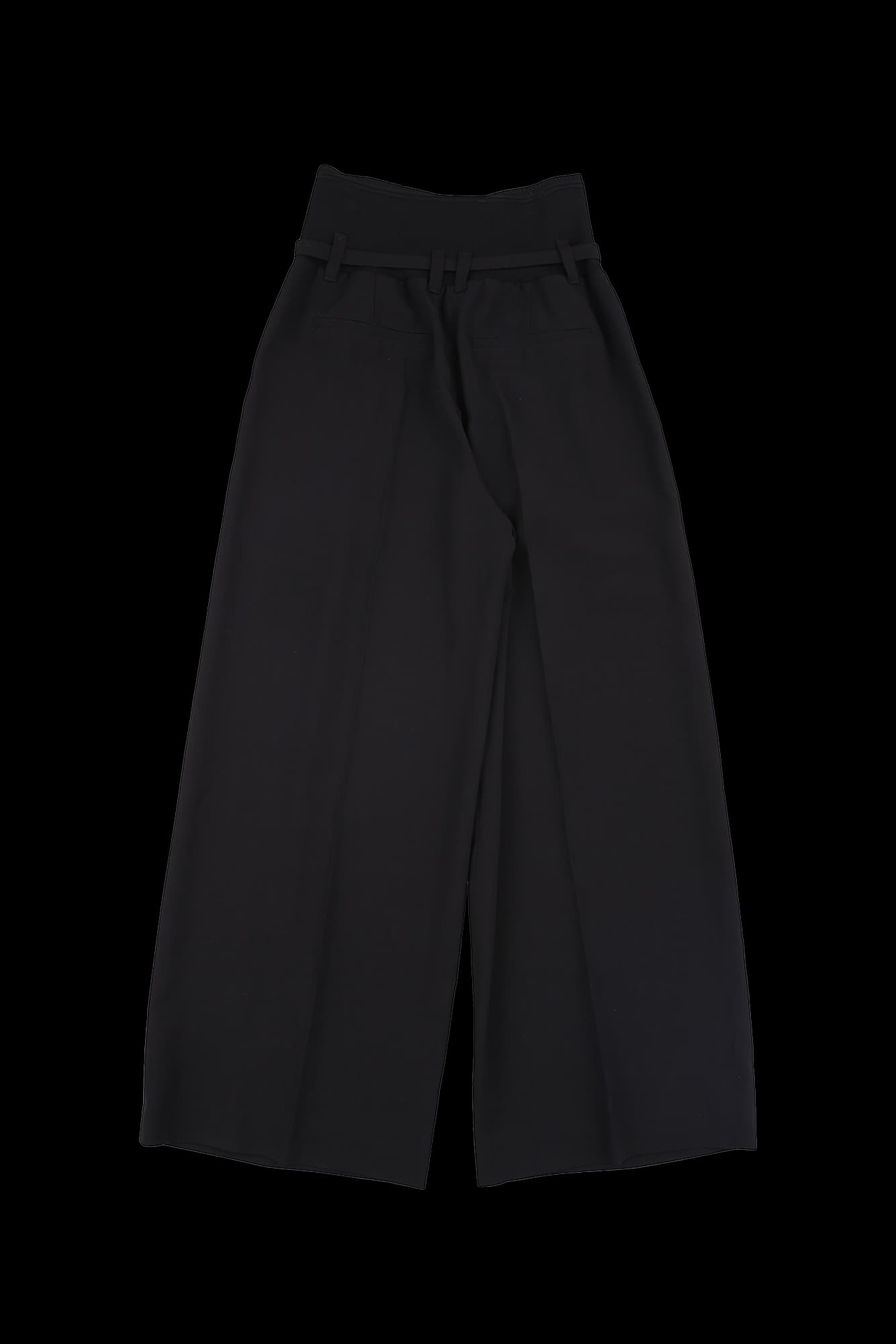 밴딩 와이드 팬츠