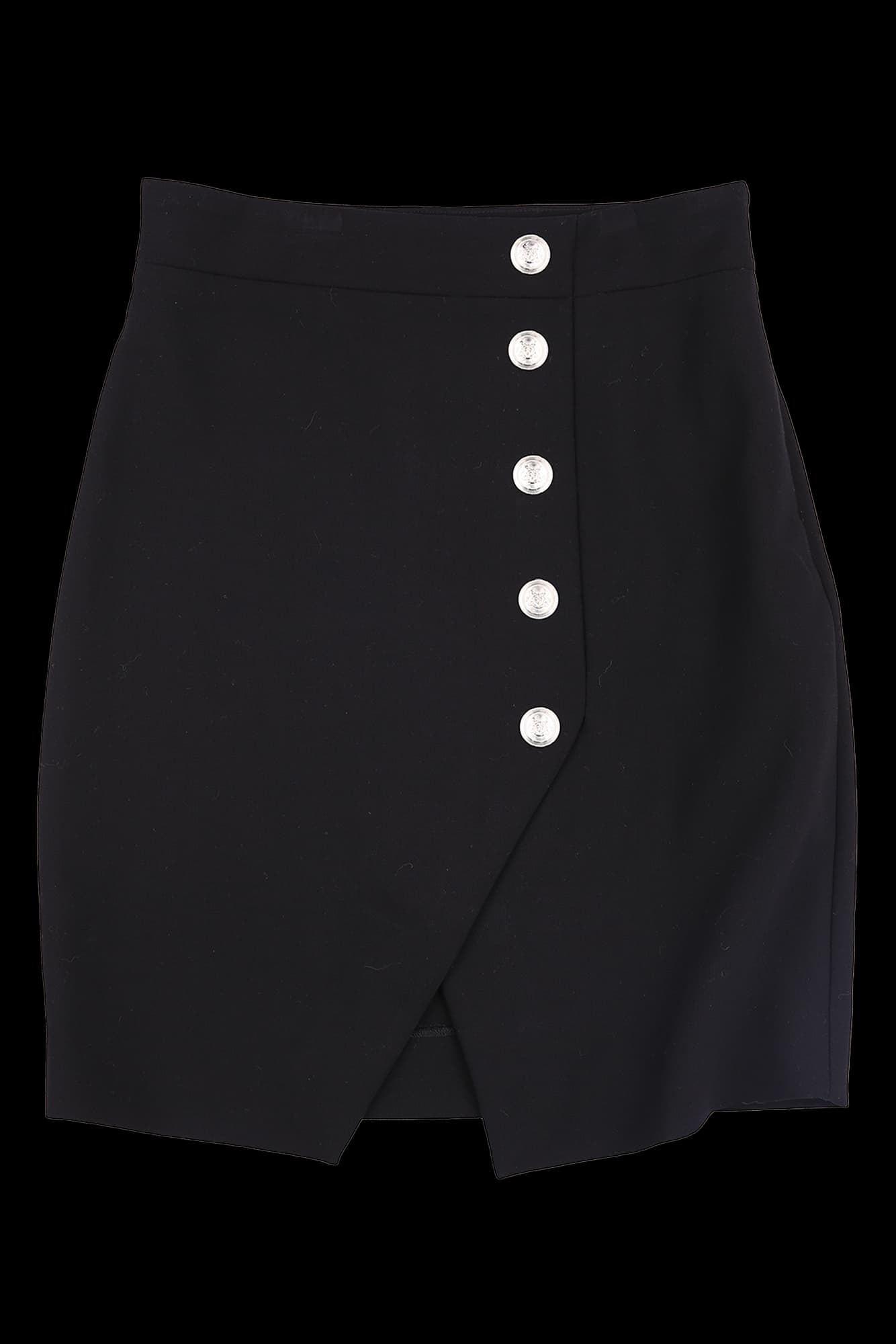 슬릿 단추 스커트