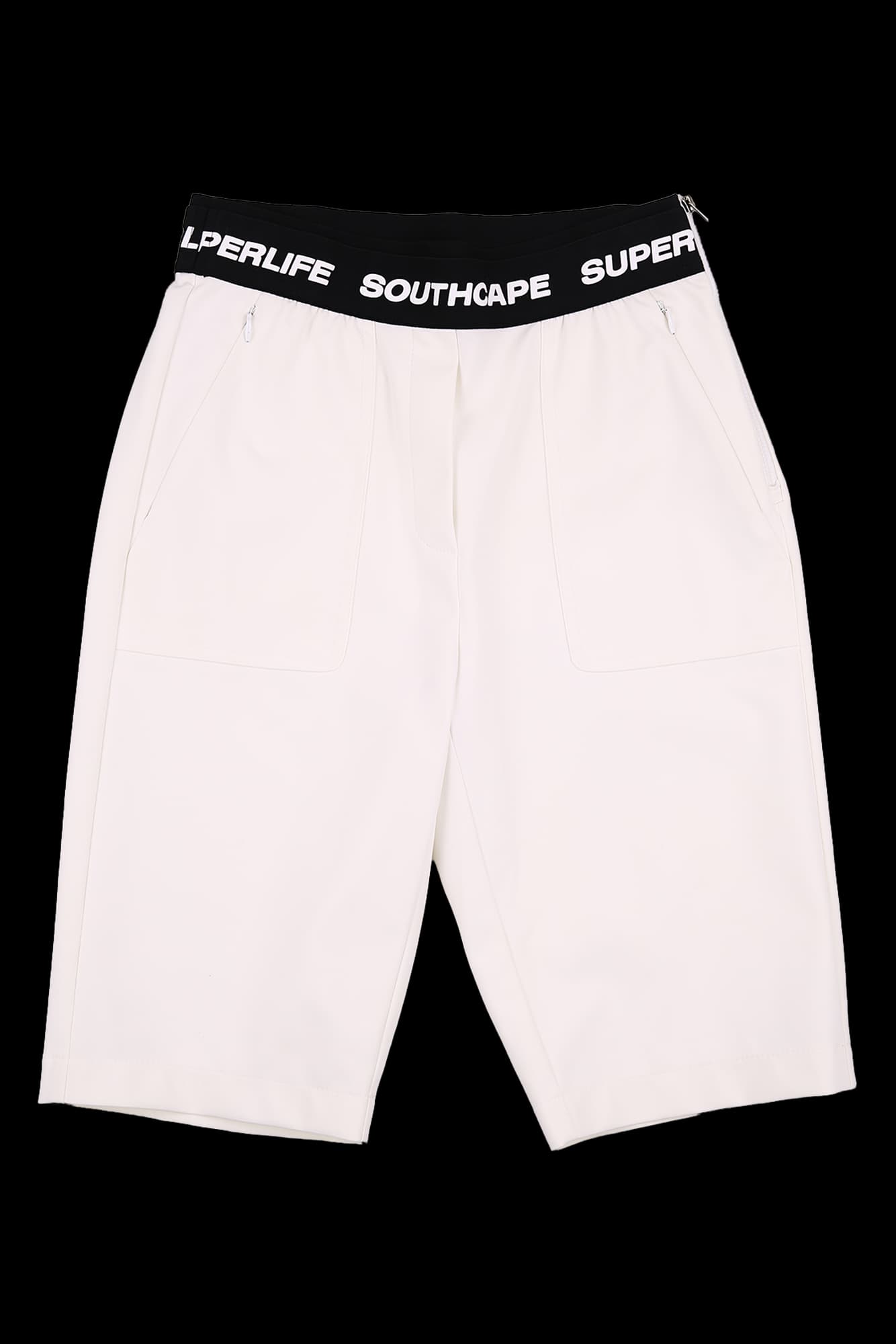 밴딩 사이드 지퍼 5부팬츠