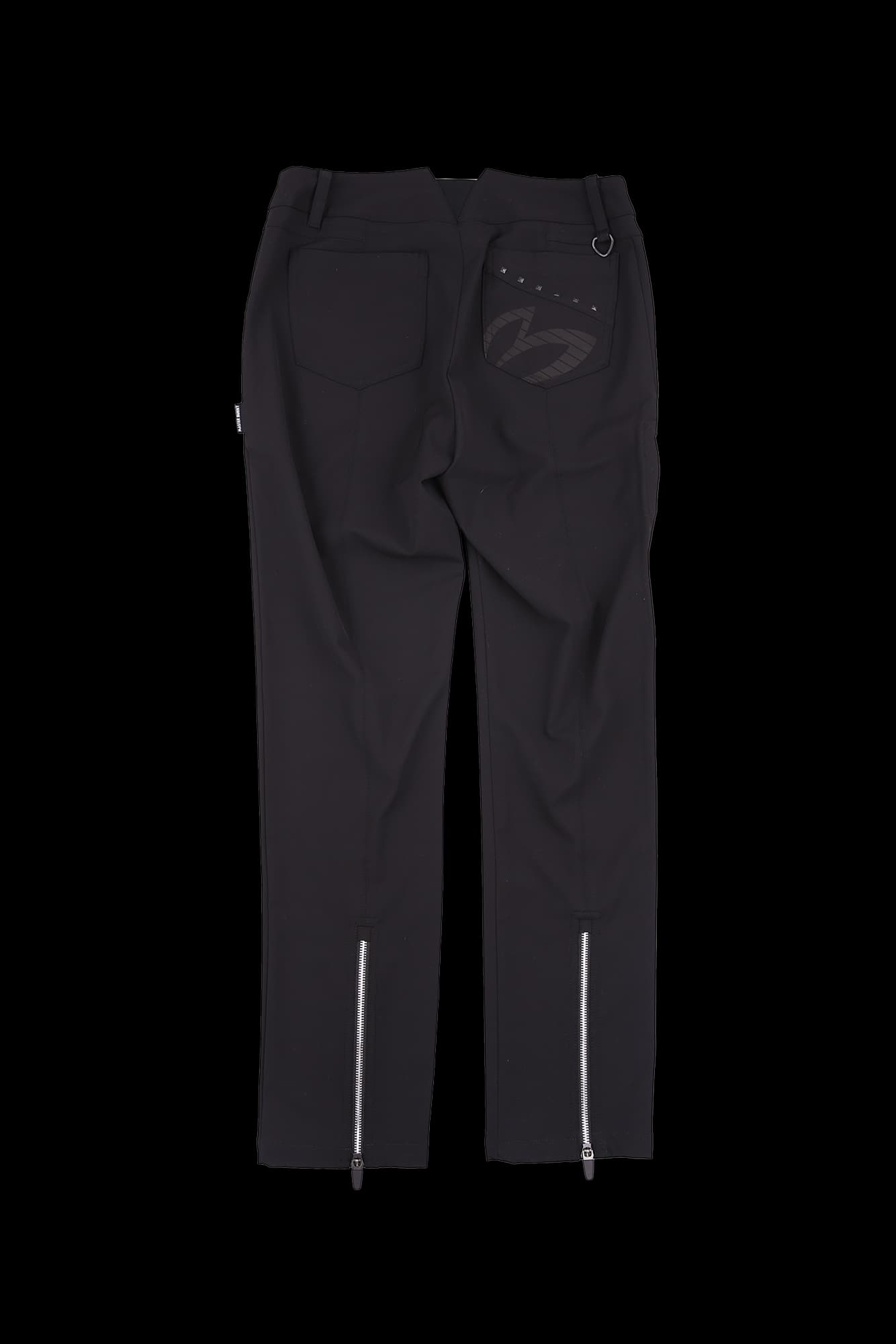 미드 홀 밴딩 팬츠