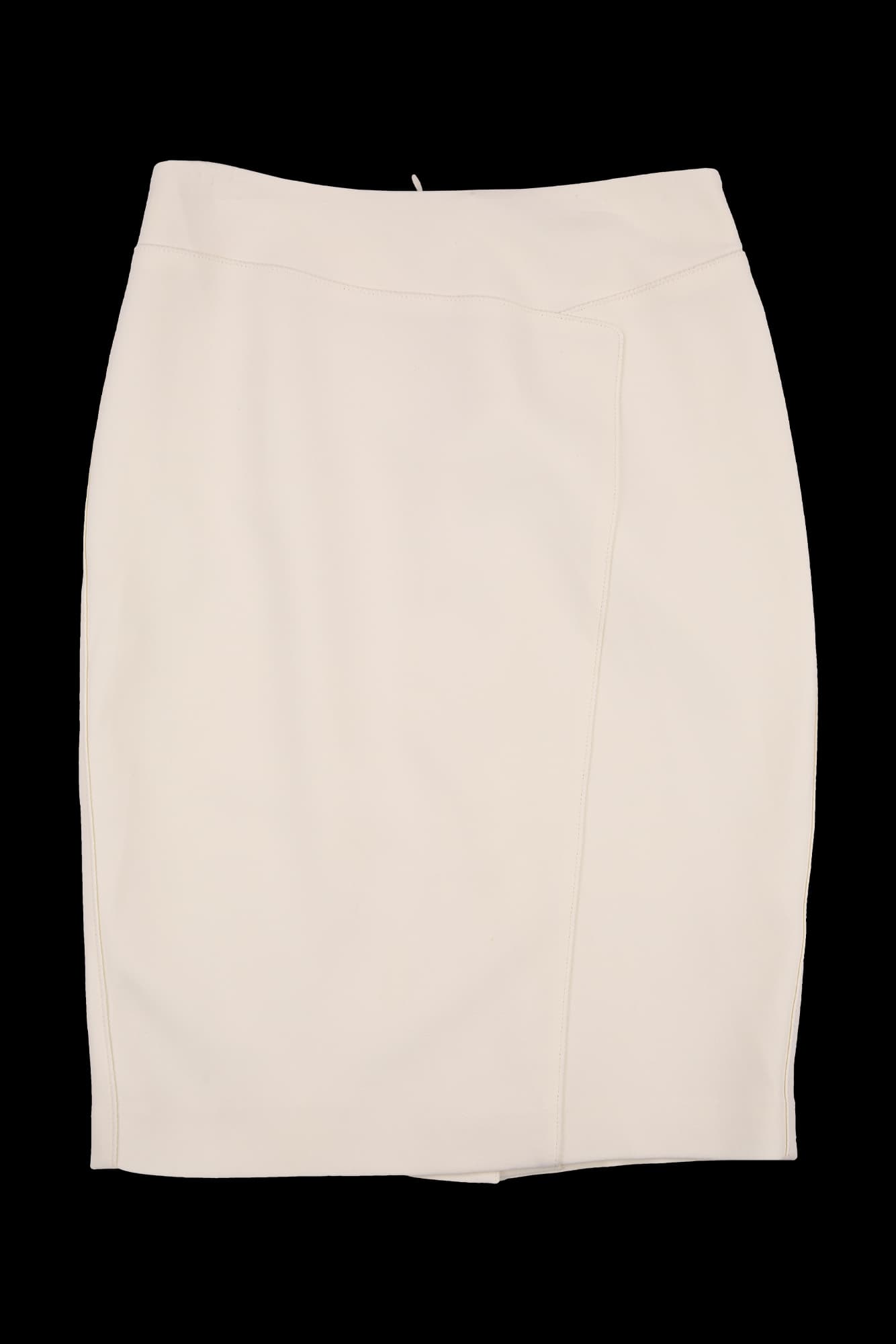 스티치 포인트 스커트