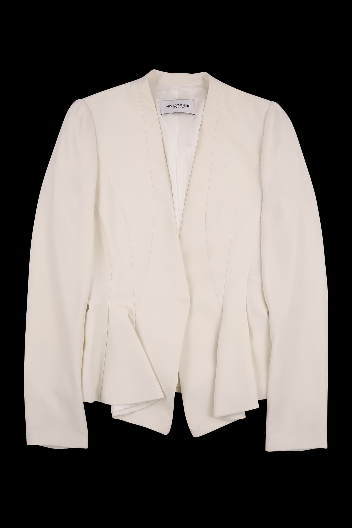 플리츠 긴팔자켓