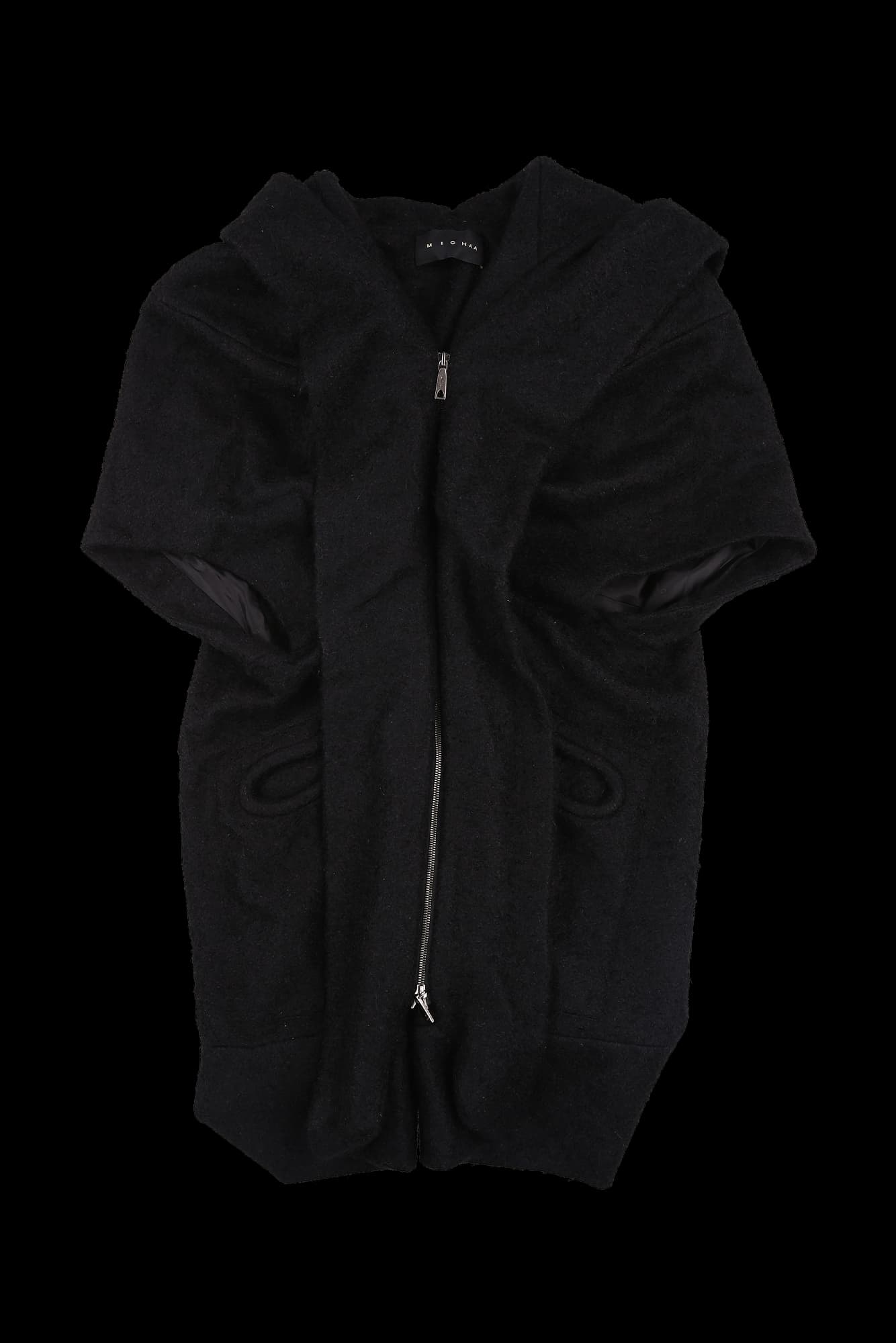 민소매 후드자켓