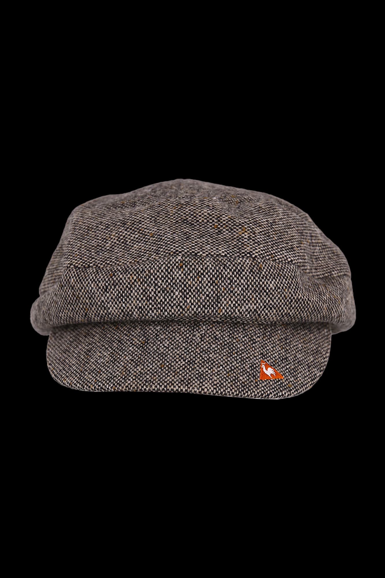 체크 캡 베레모