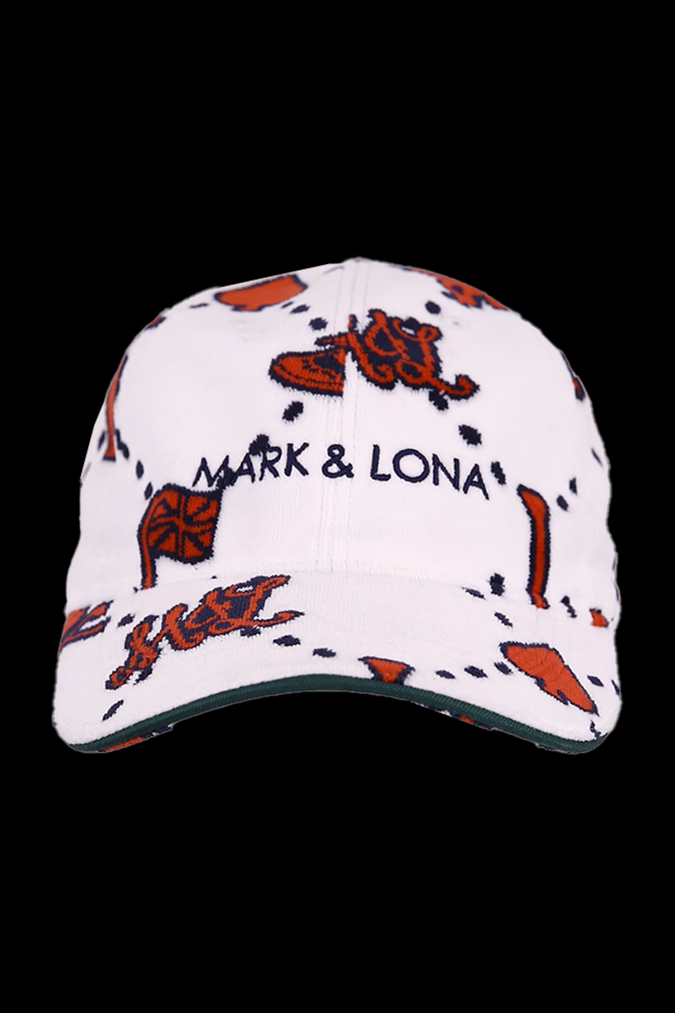 로고 패턴 볼캡