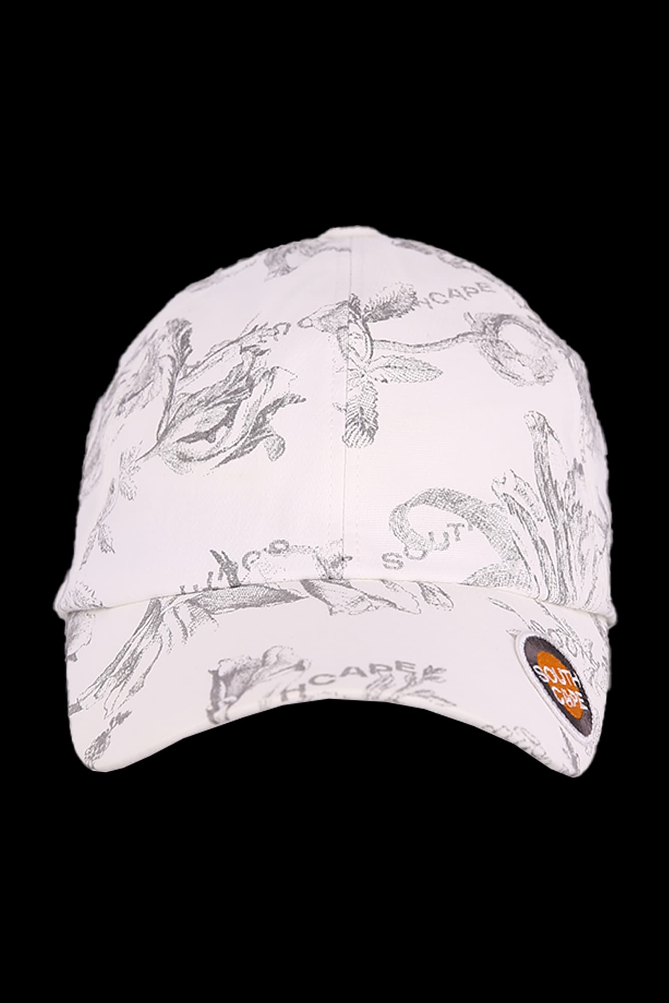 패턴 무늬 볼캡 모자