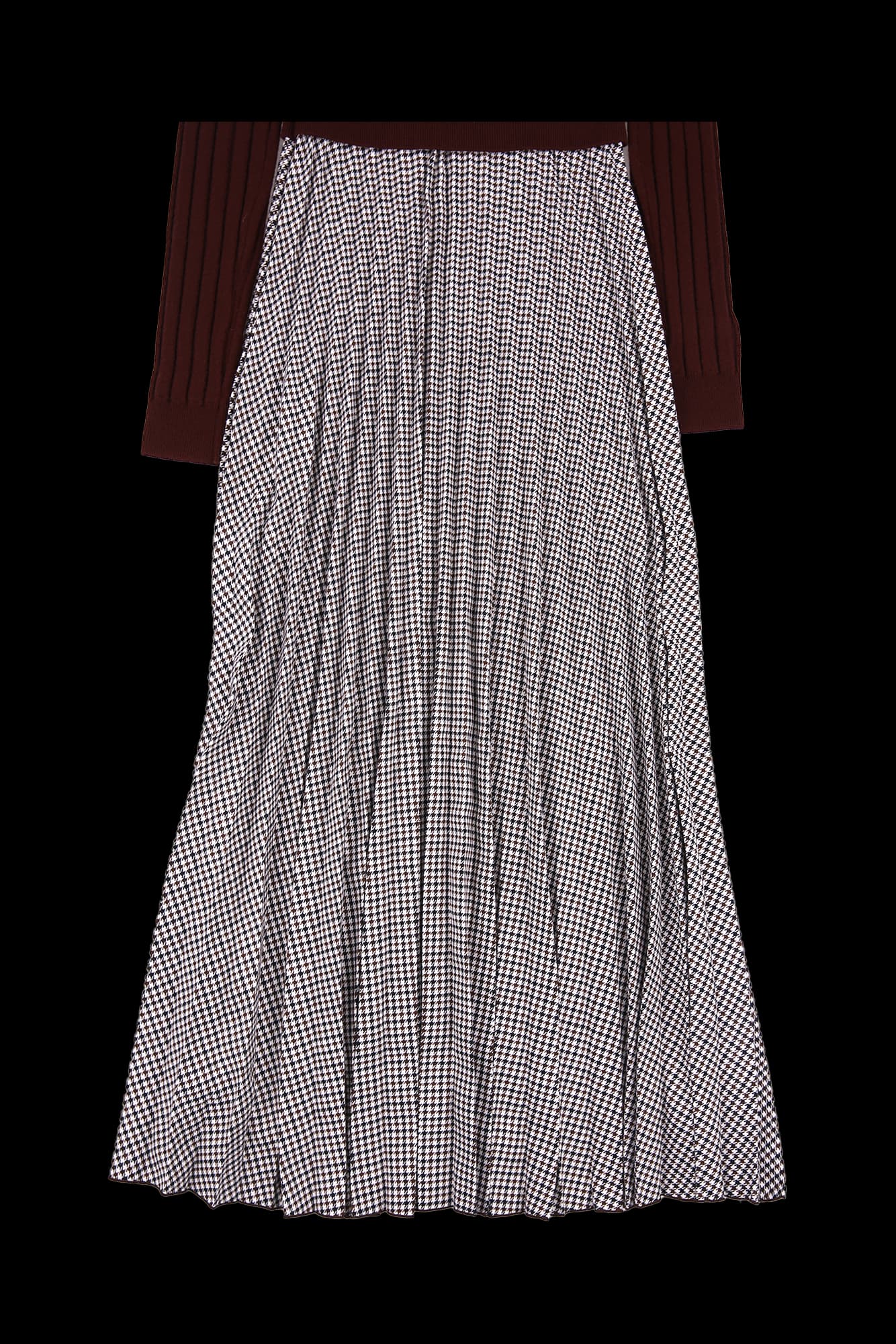 골지 니트 원피스