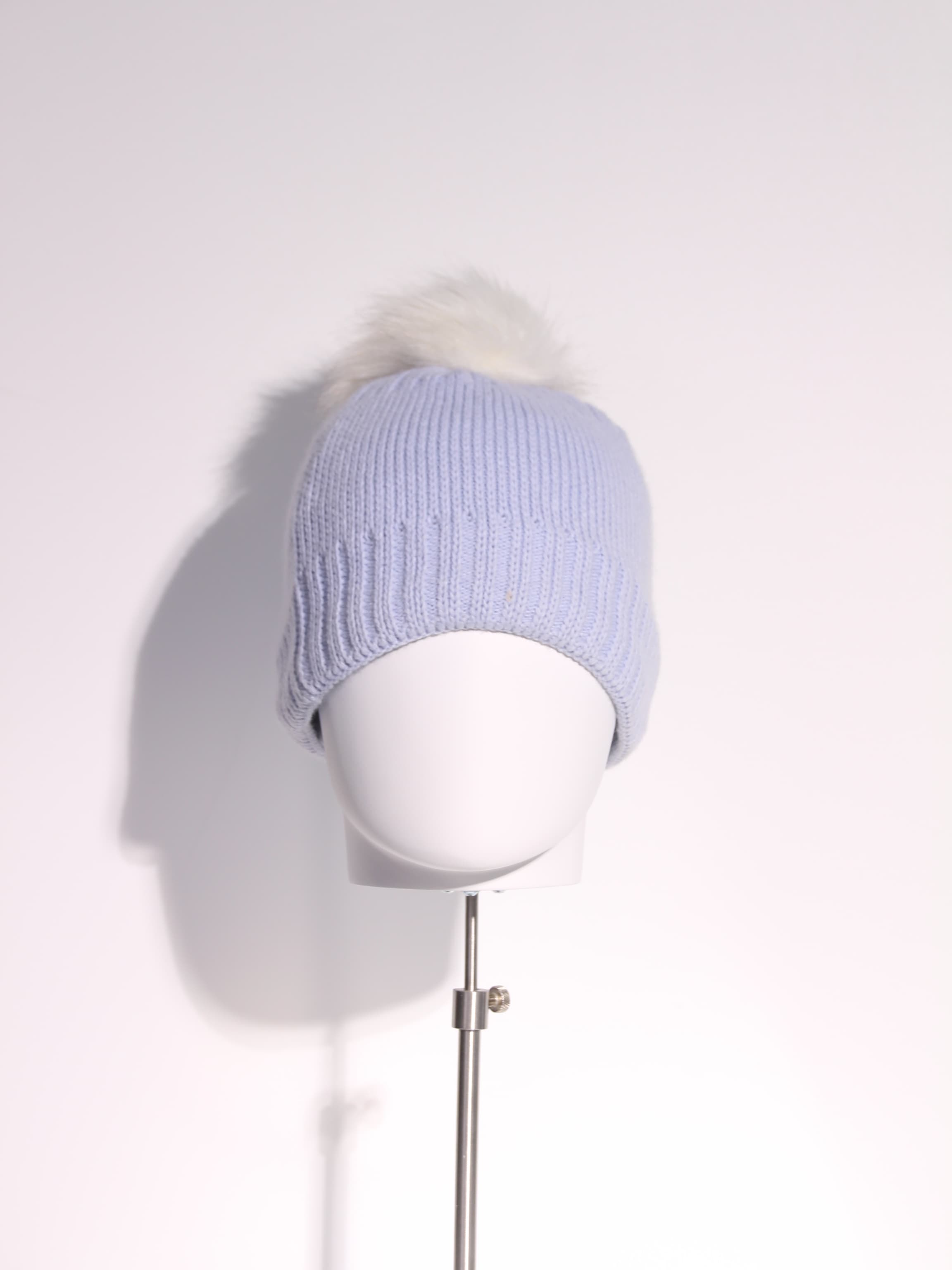 폼폼 기모 니트 비니