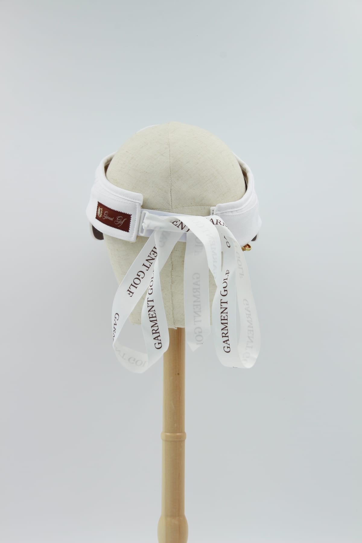 리본 포인트 바이저(WHITE)