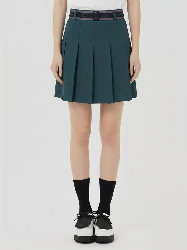 풀 플리츠 큐롯
