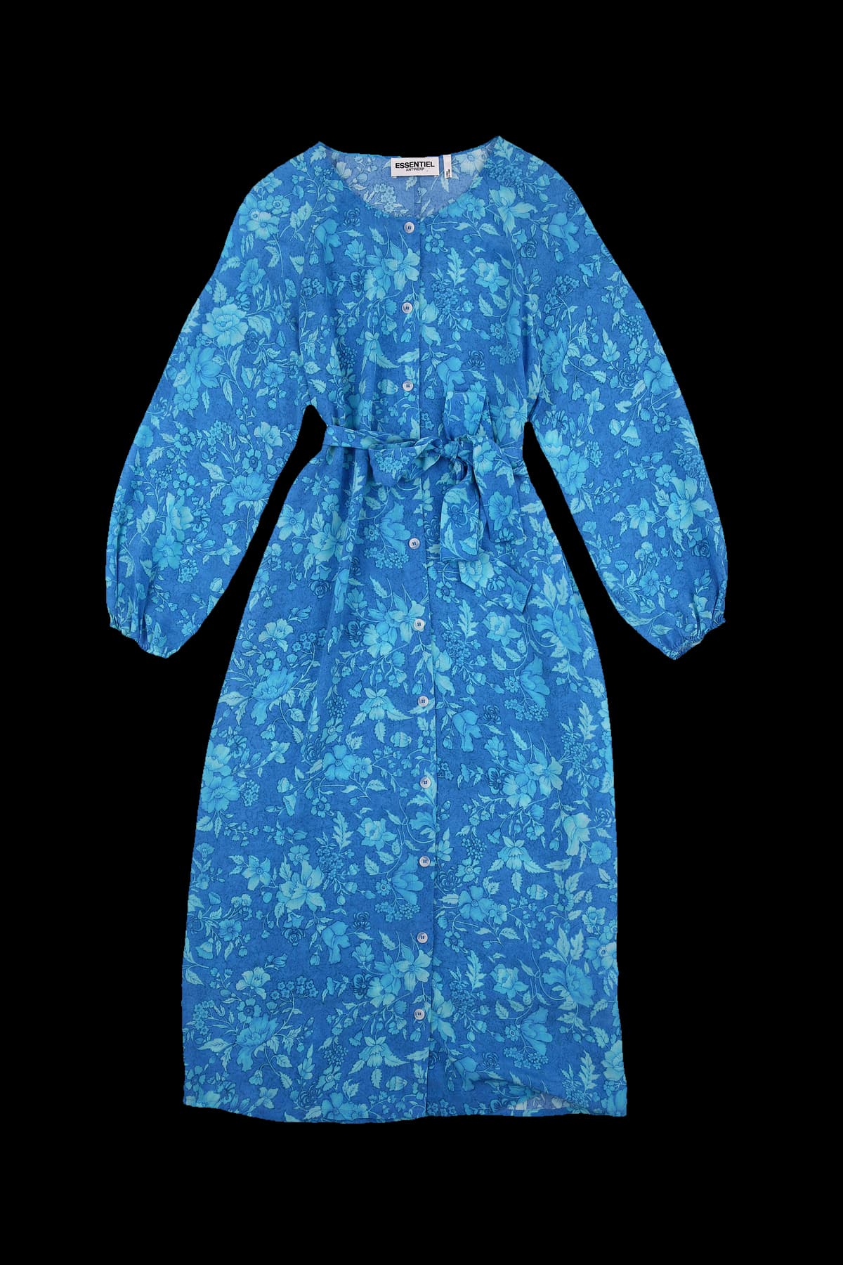 플라워 패턴 롱원피스