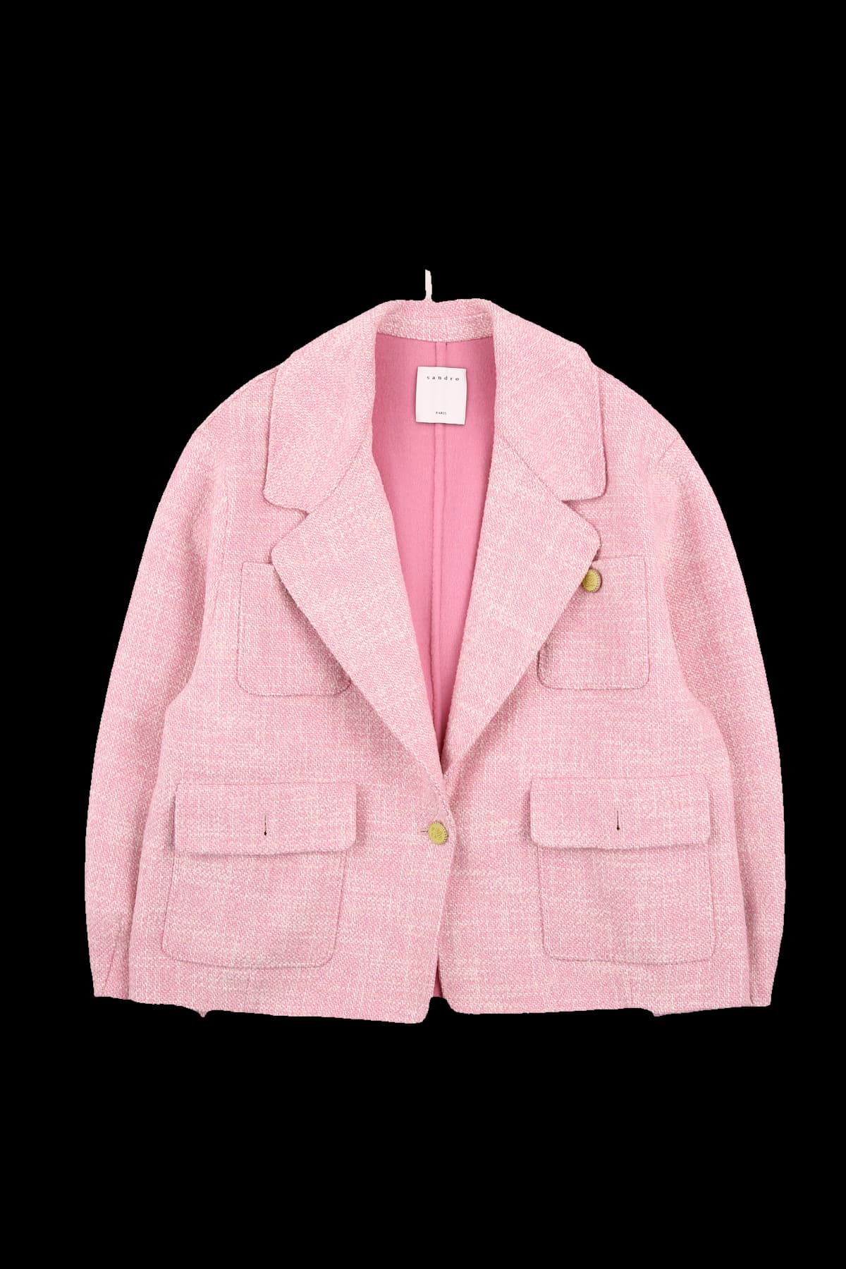 컬러 믹스 울 자켓