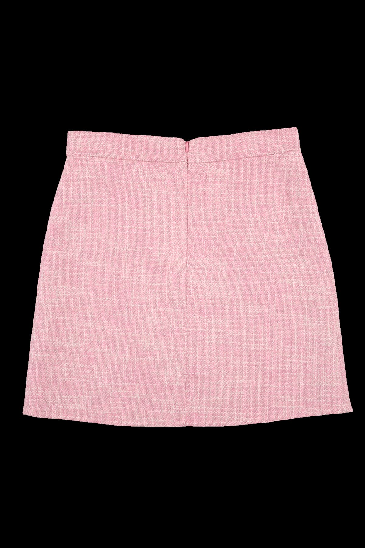 컬러 믹스 울 스커트