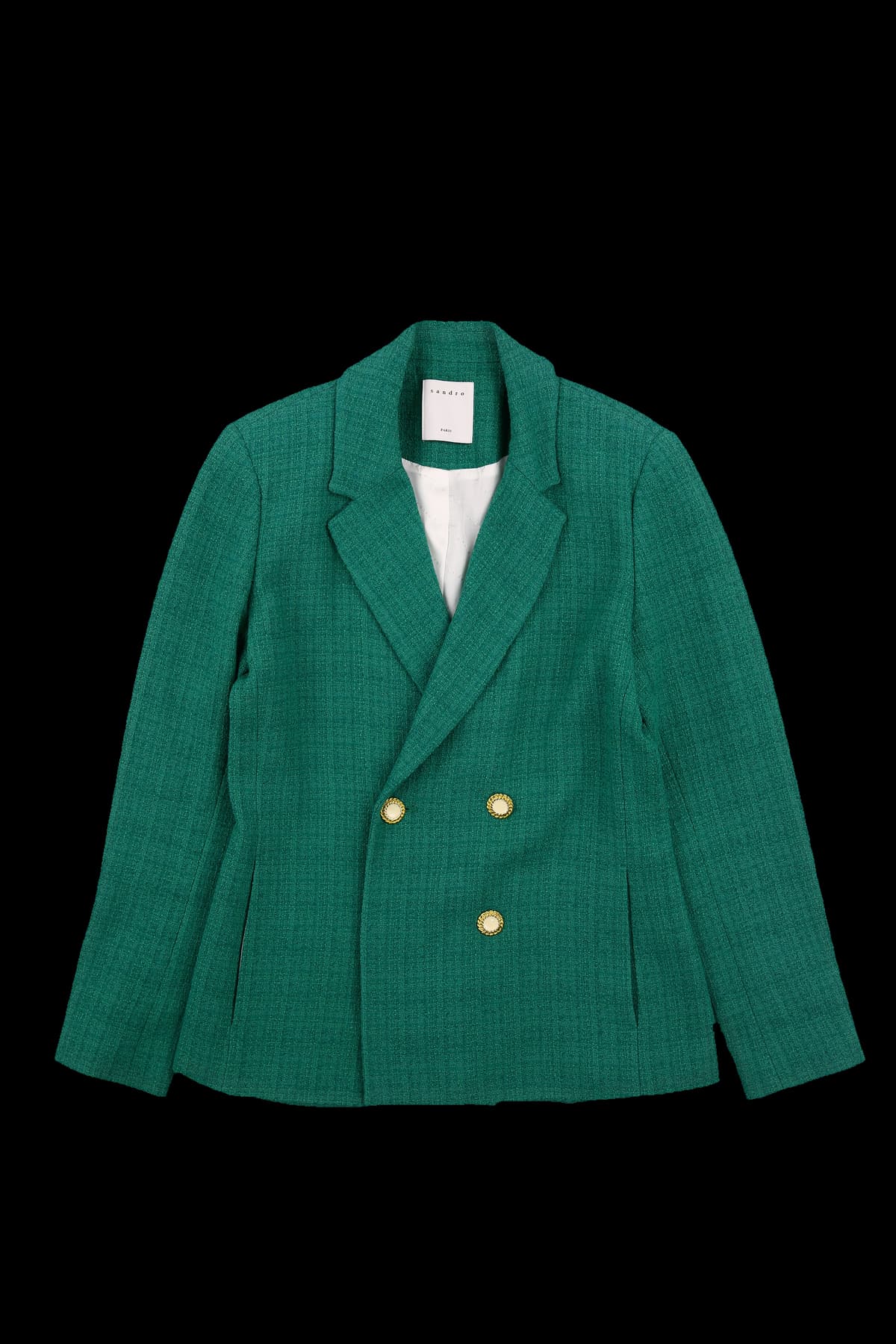 더블 버튼 카라 자켓