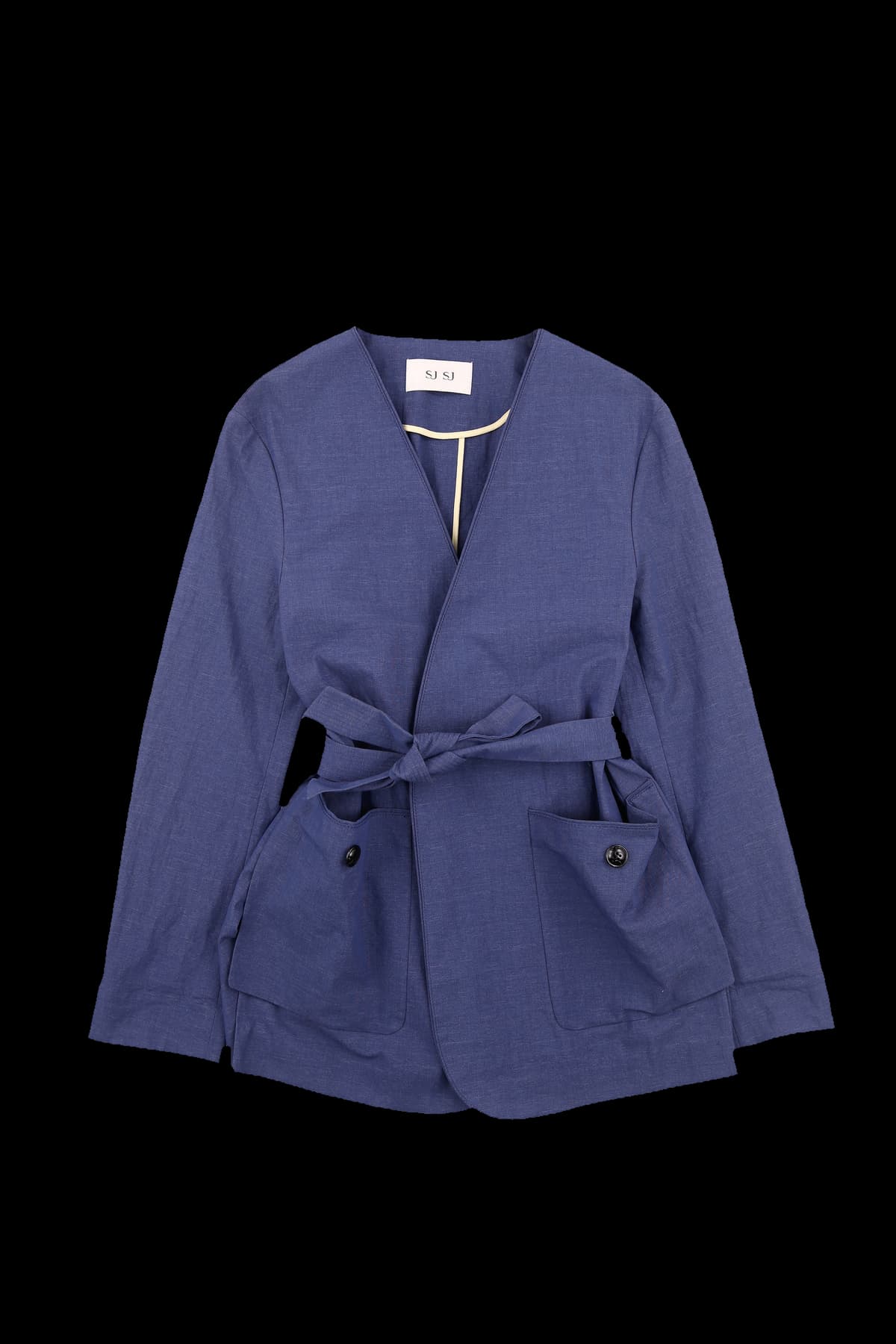 노카라 벨티드 자켓