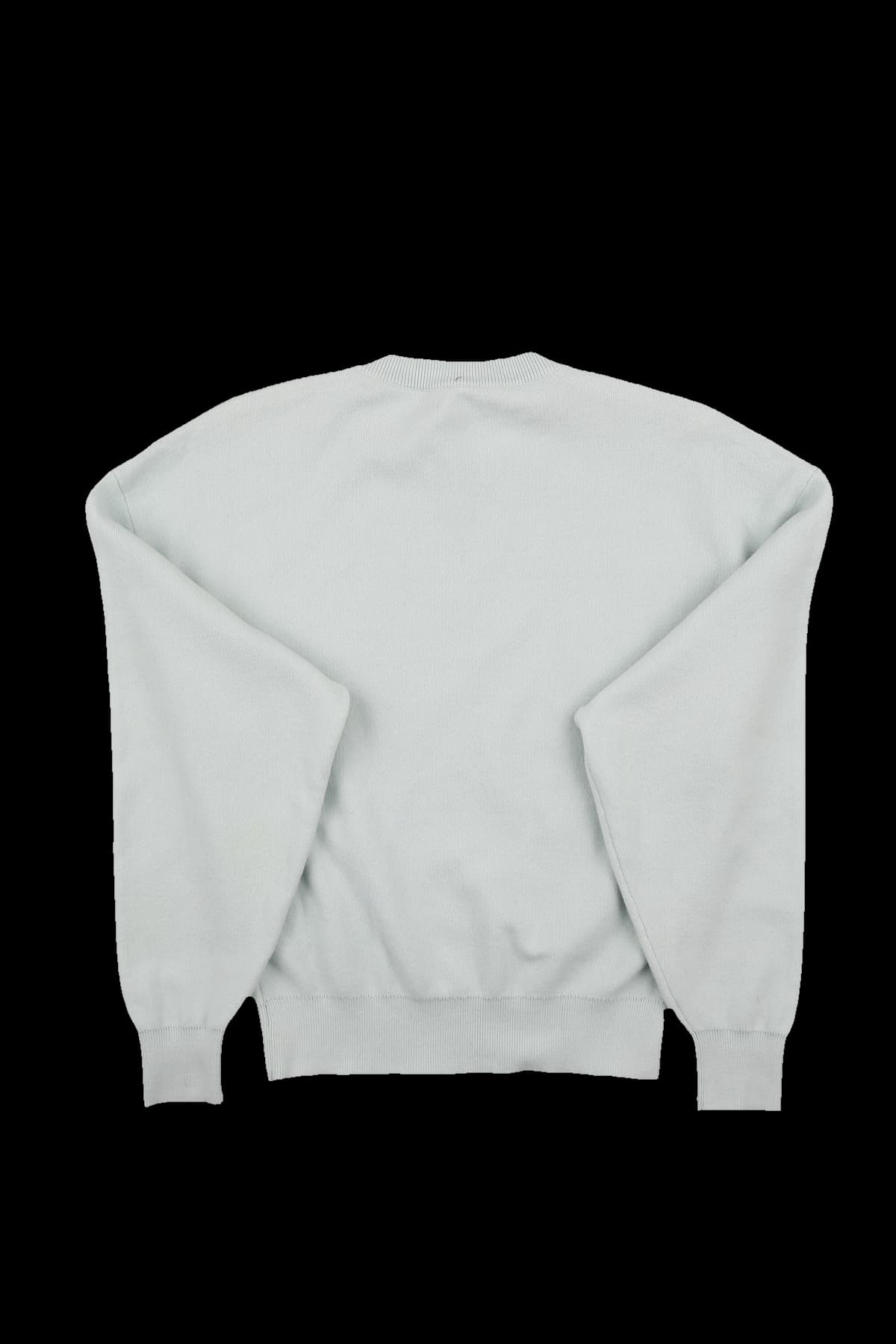 스냅 버튼 라운드 니트