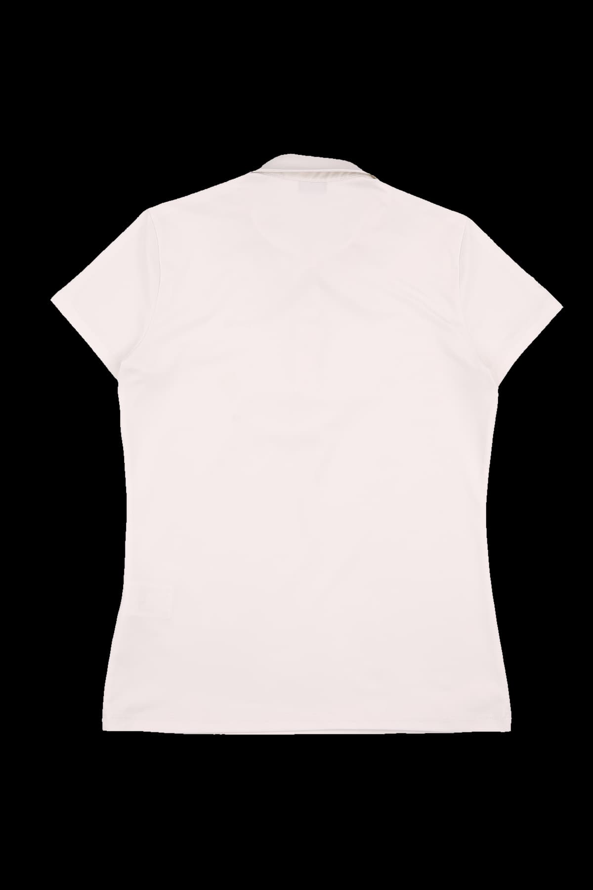 로고 반팔 카라 티셔츠