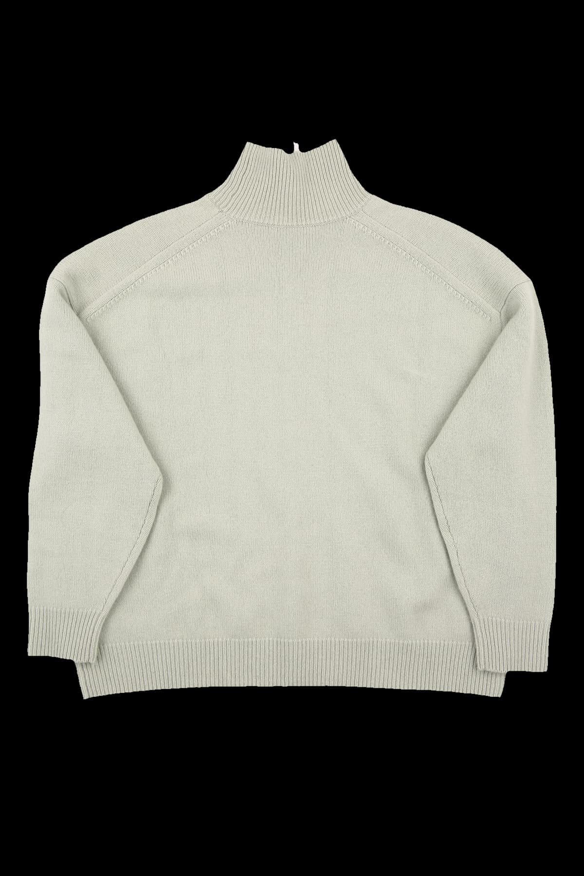 하이넥 긴팔 니트