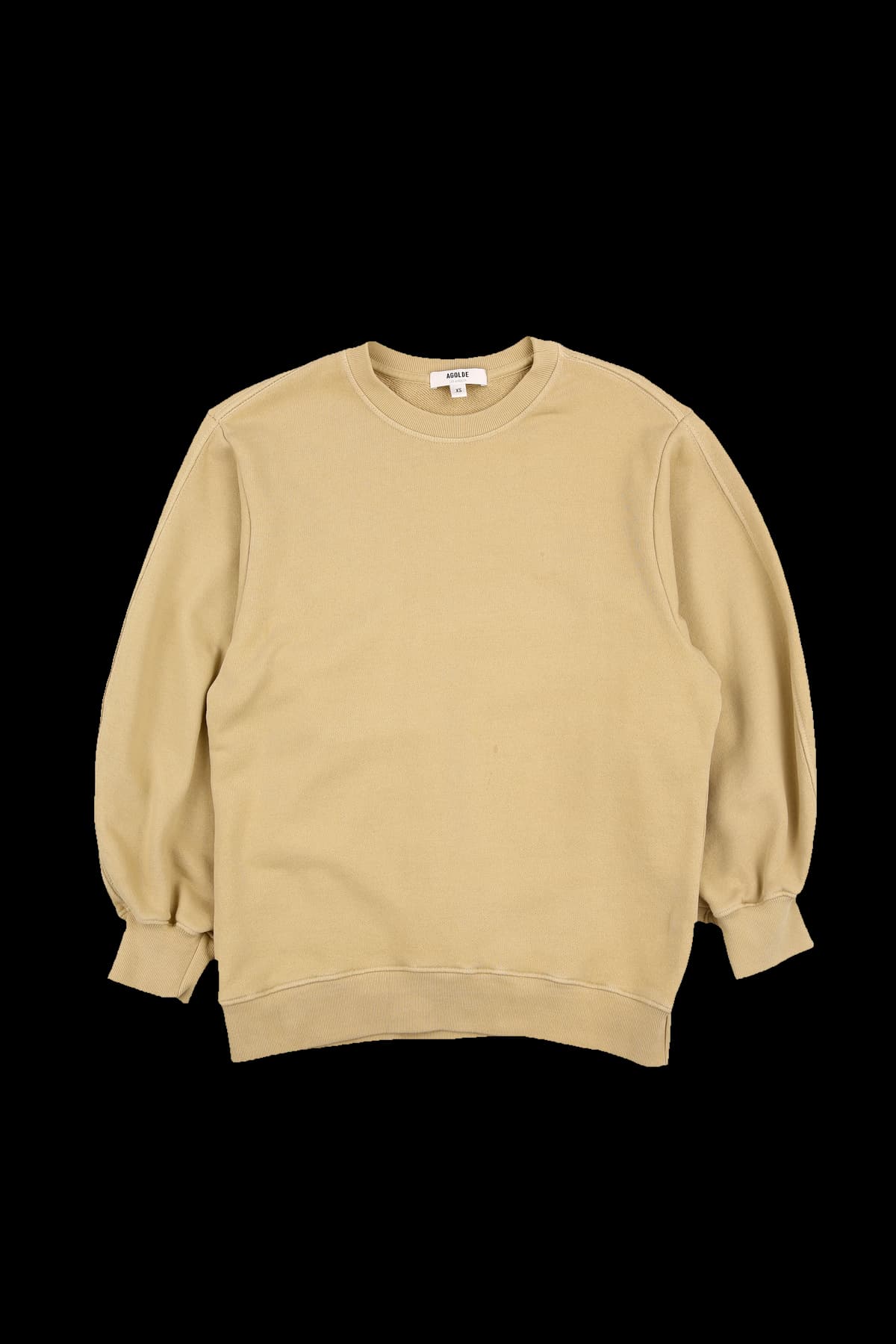 벌룬 소매 맨투맨