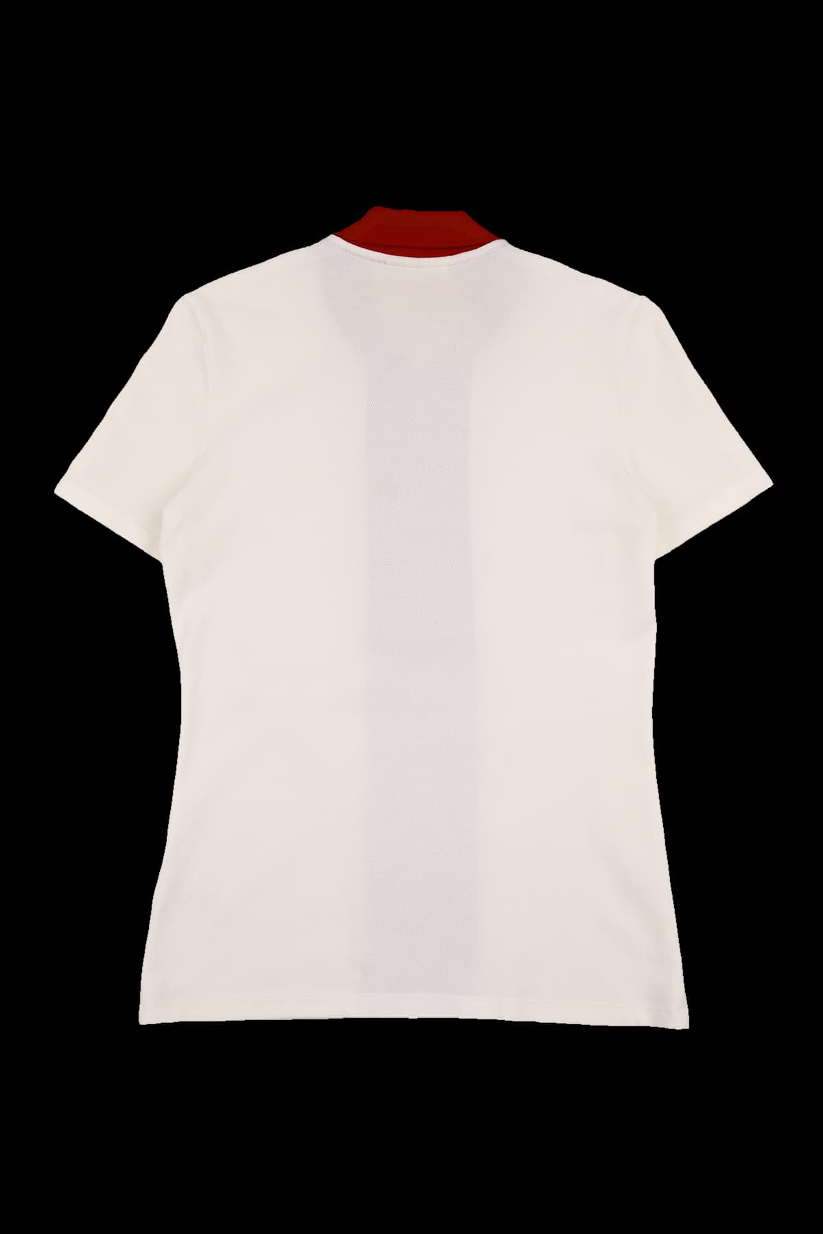 배색 포인트 카라 티셔츠