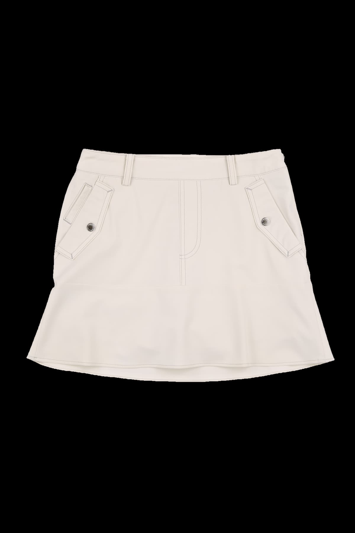 플레어 절개 스커트